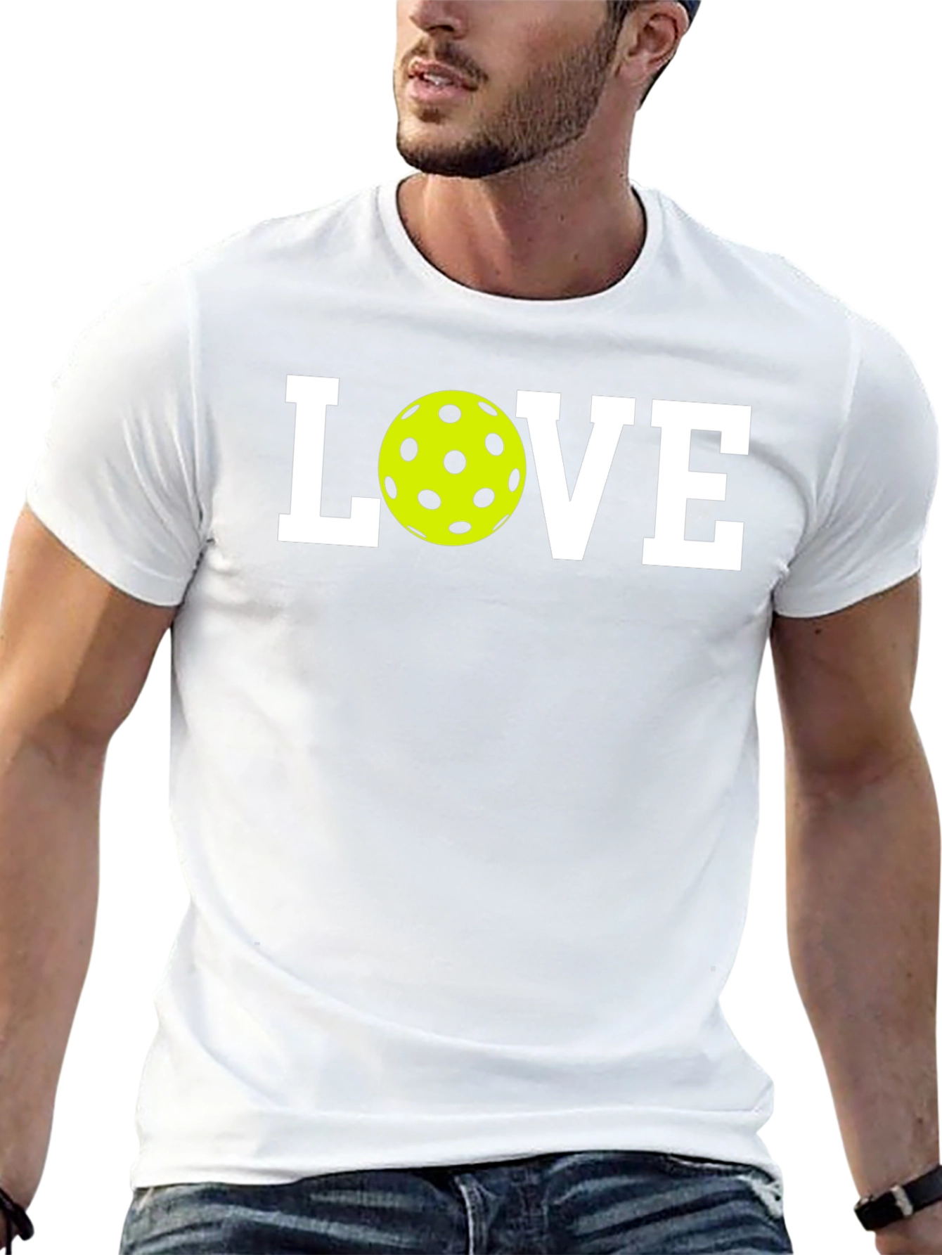 Pickleball LOVE T-Shirt - Stylish & Comfortable