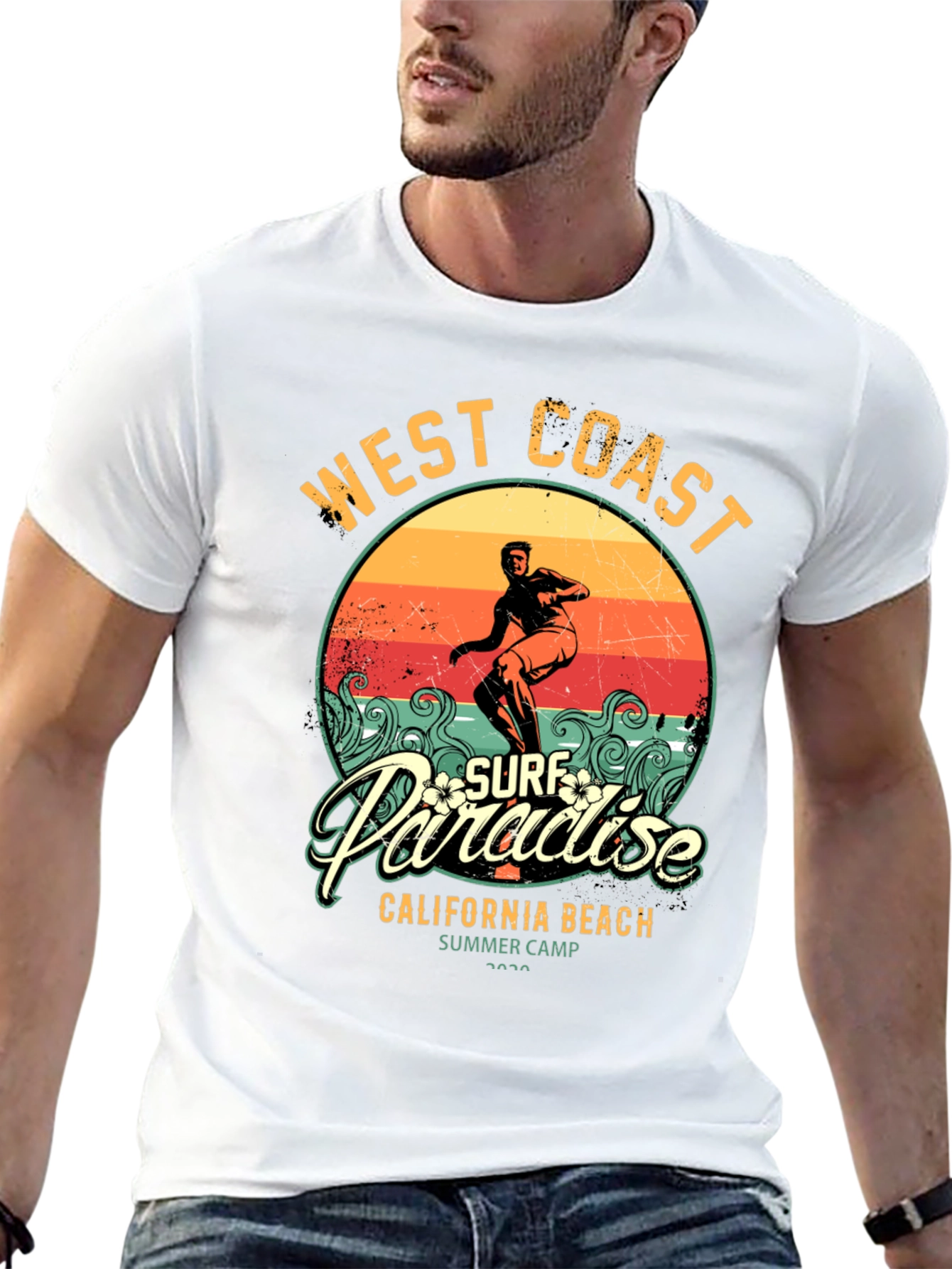 West Coast Surf Paradise T-Shirt