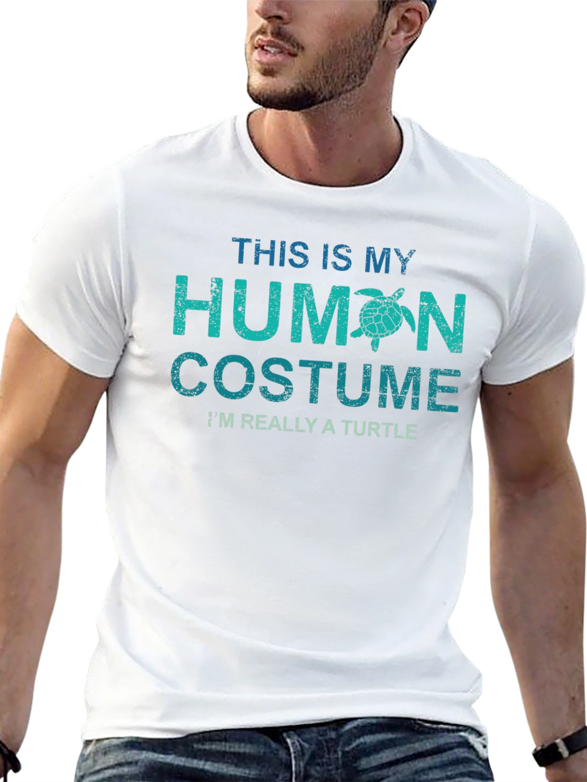 Human Costume Turtle T-Shirt