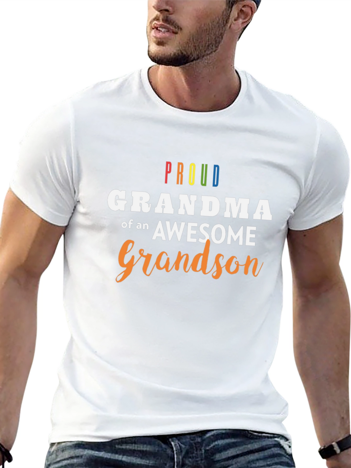 Proud Grandma of an Awesome Grandson T-Shirt