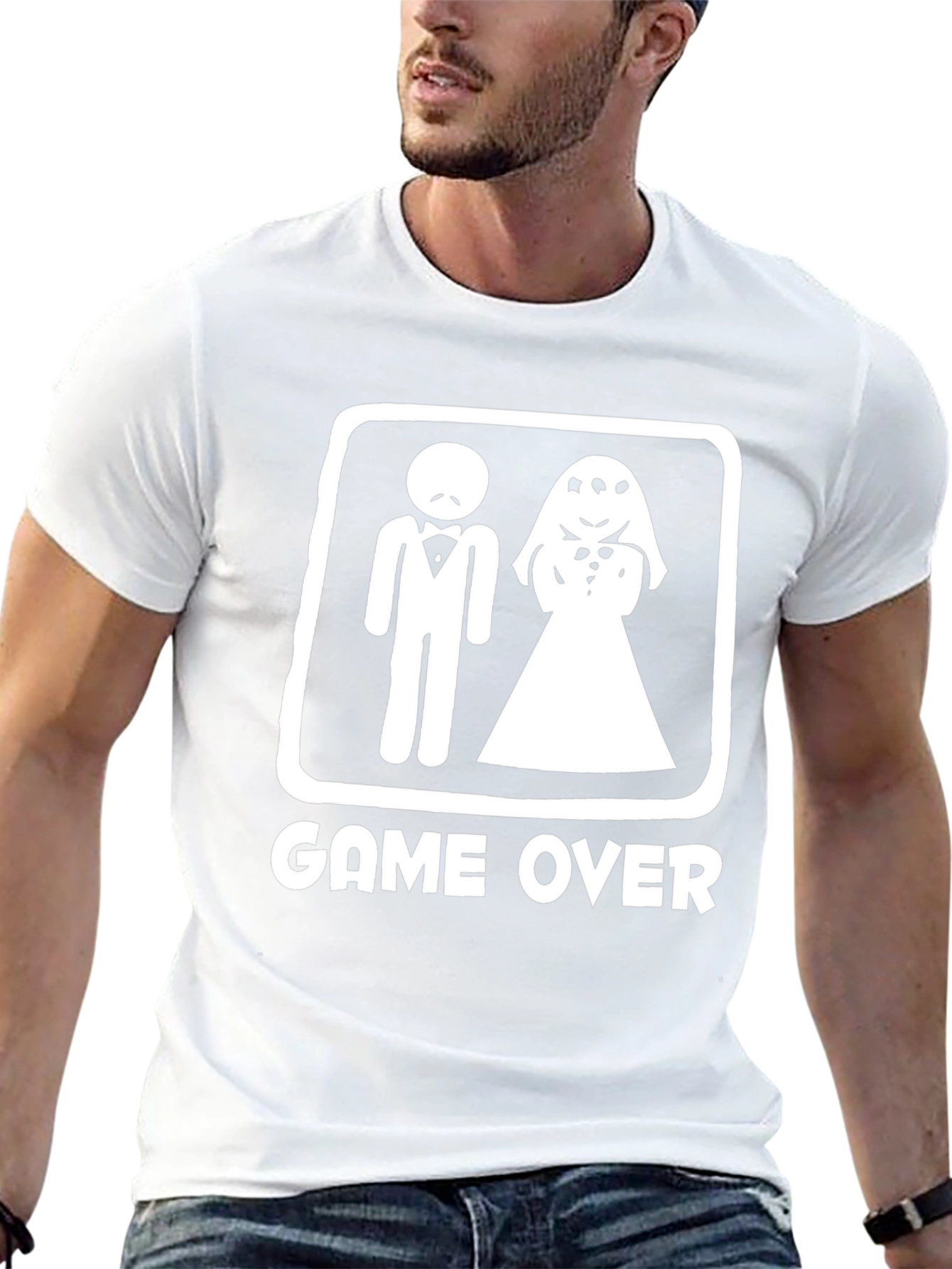 Game Over Wedding T-Shirt