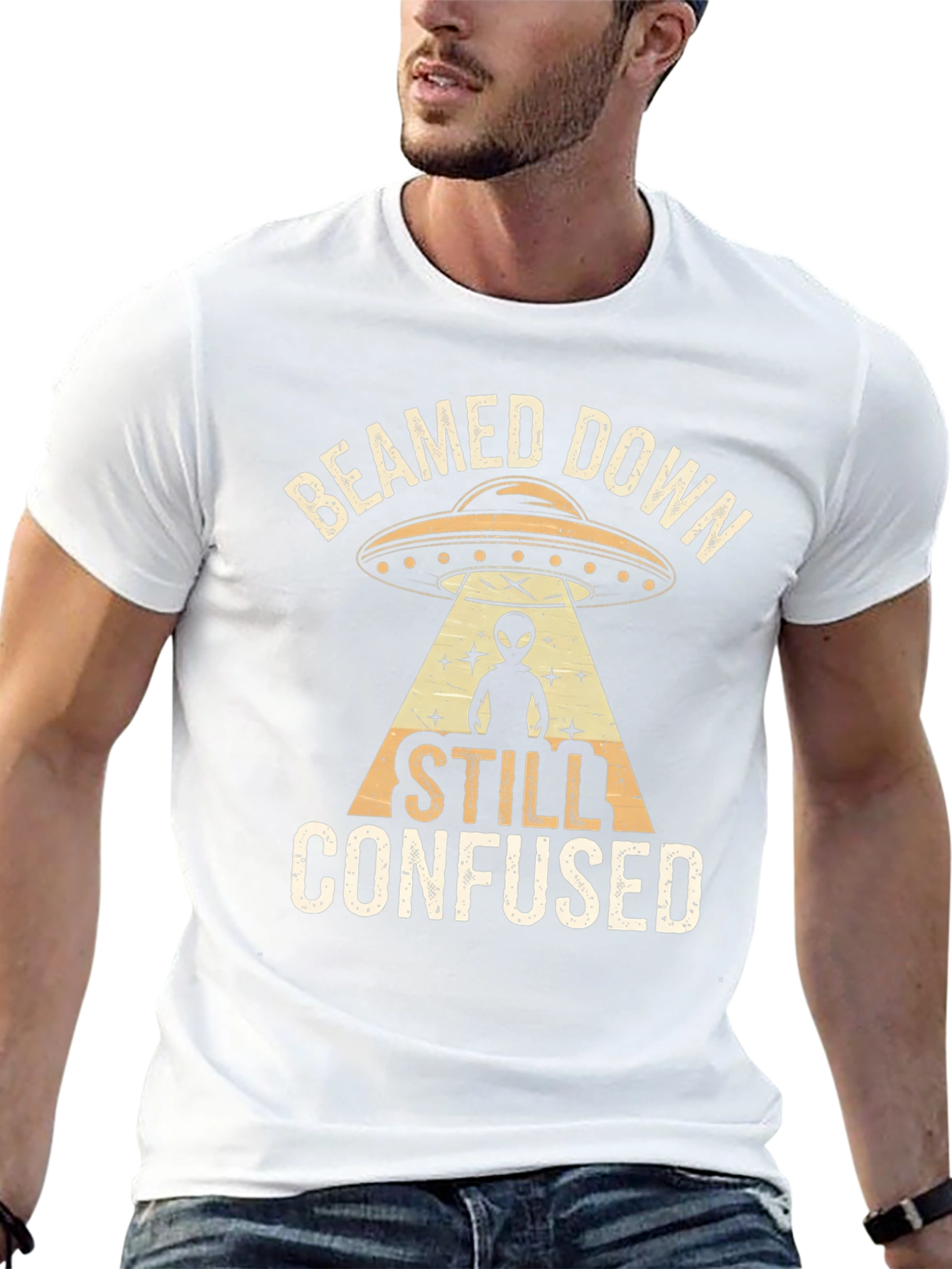 Beamed Down Still Confused T-Shirt