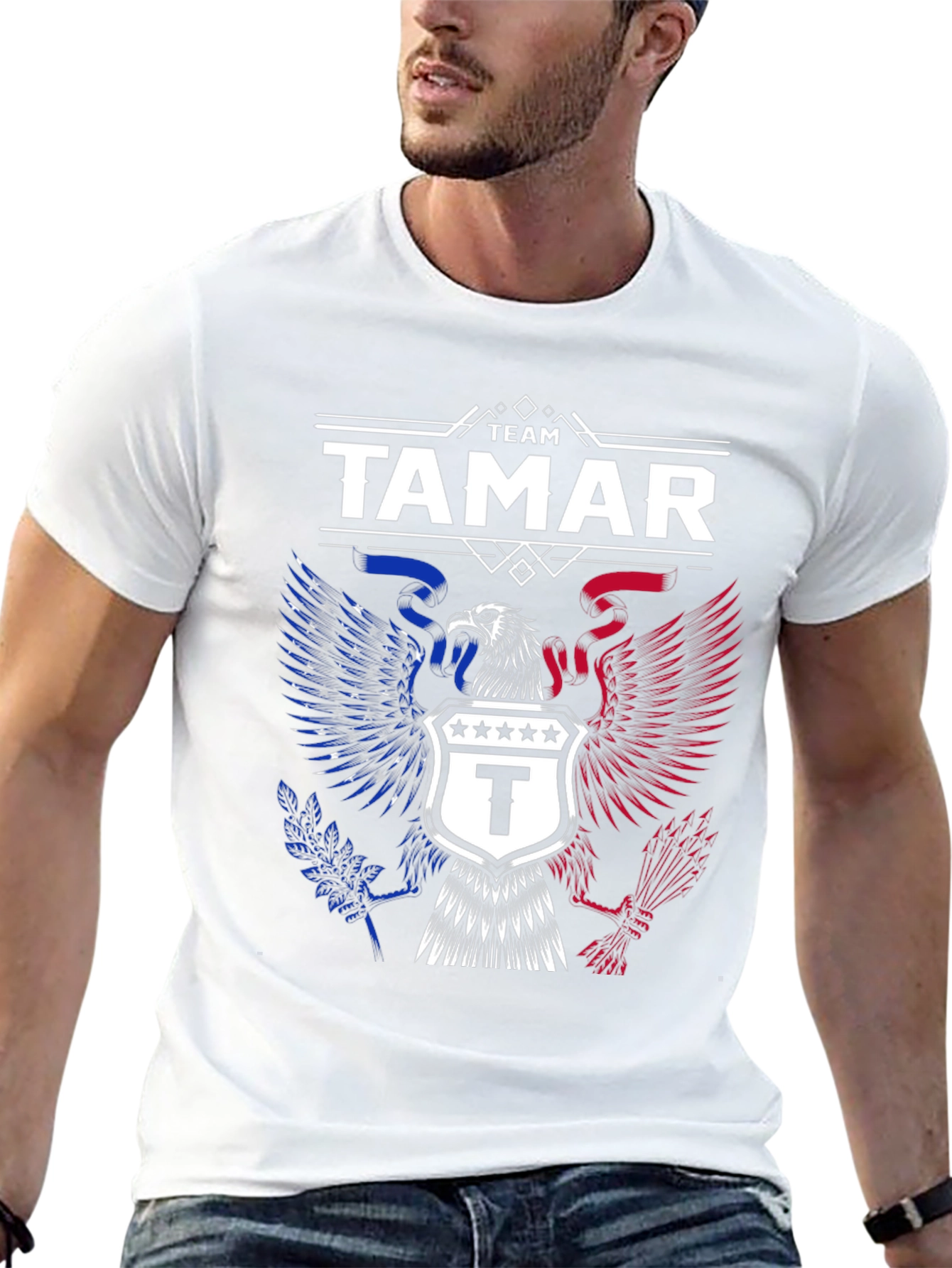 Team Tamar Patriotic Eagle T-Shirt
