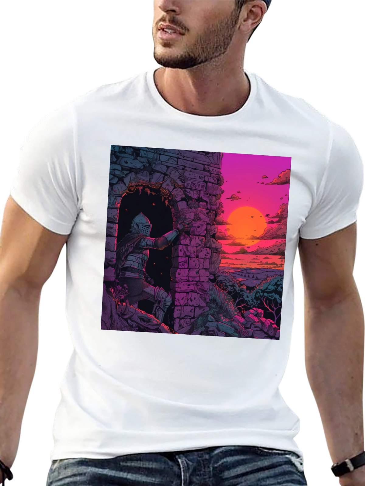 Knight in Shining Armor Graphic Tee