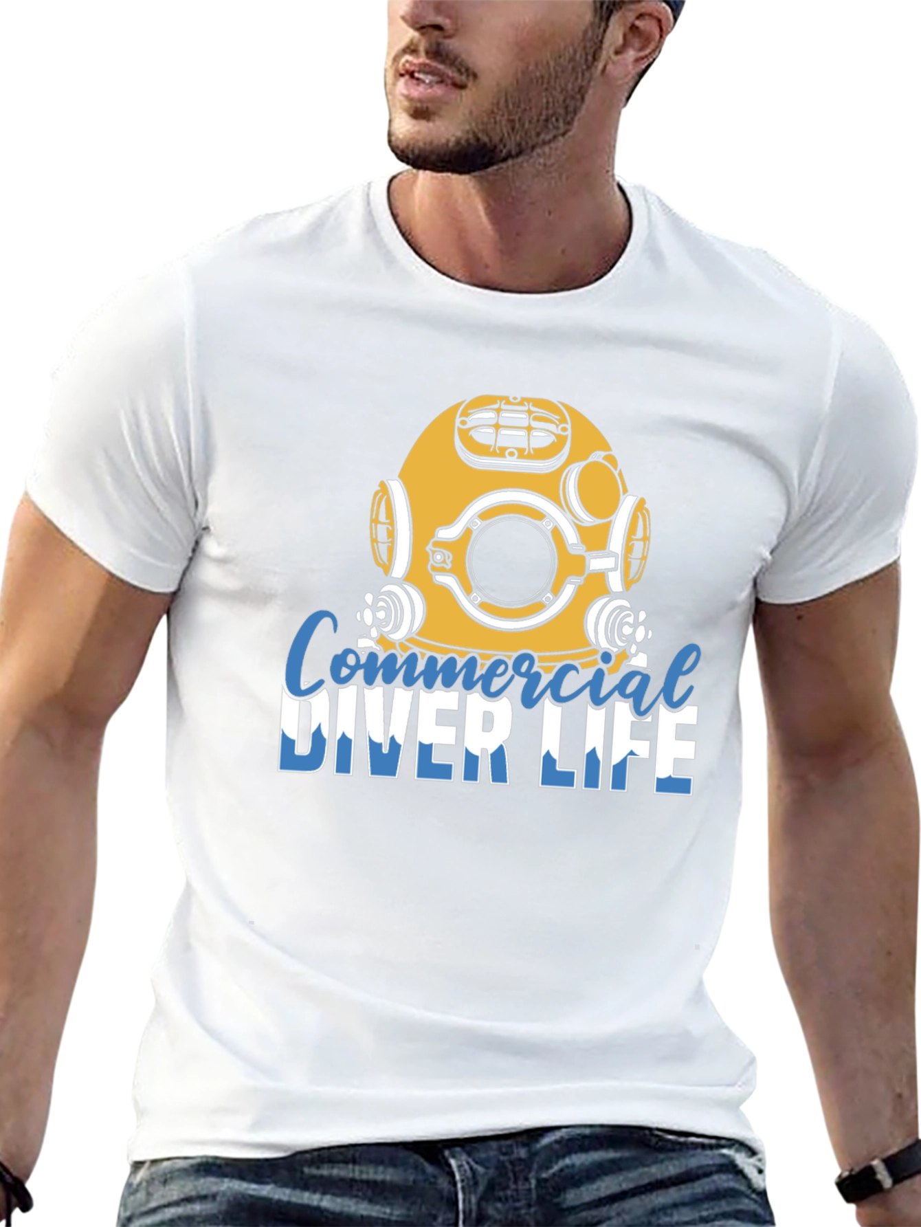 Commercial Diver Life T-Shirt - Dive Deep!