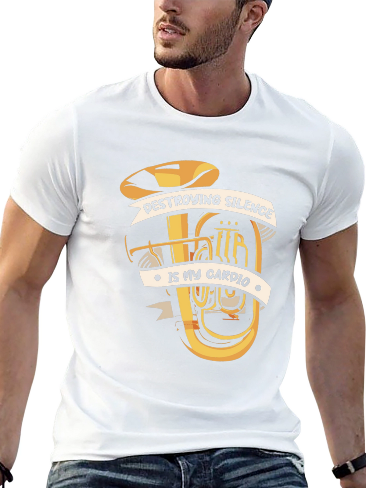 Destroying Silence Tuba T-Shirt