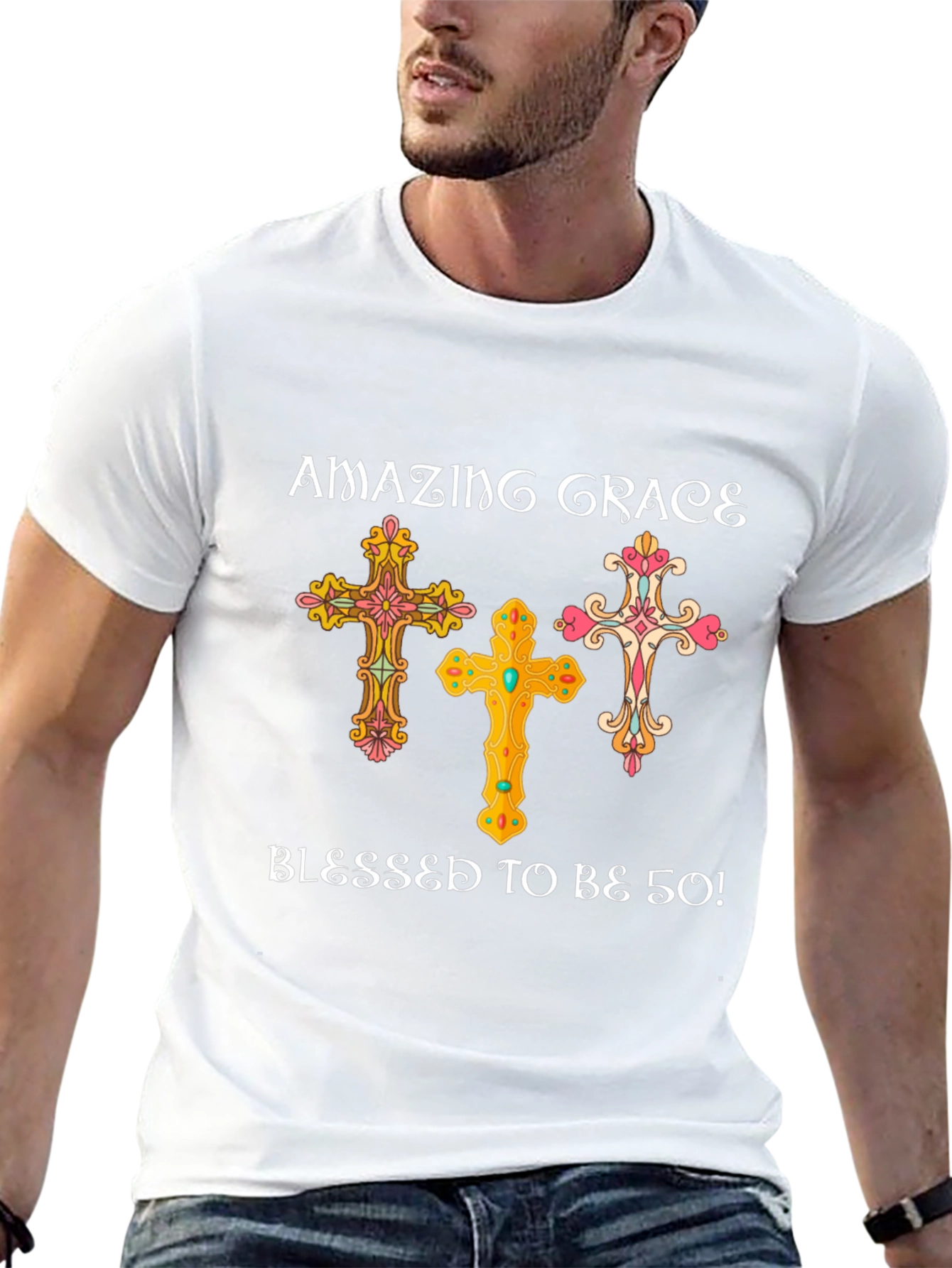Amazing Grace Blessed to be 50! T-Shirt