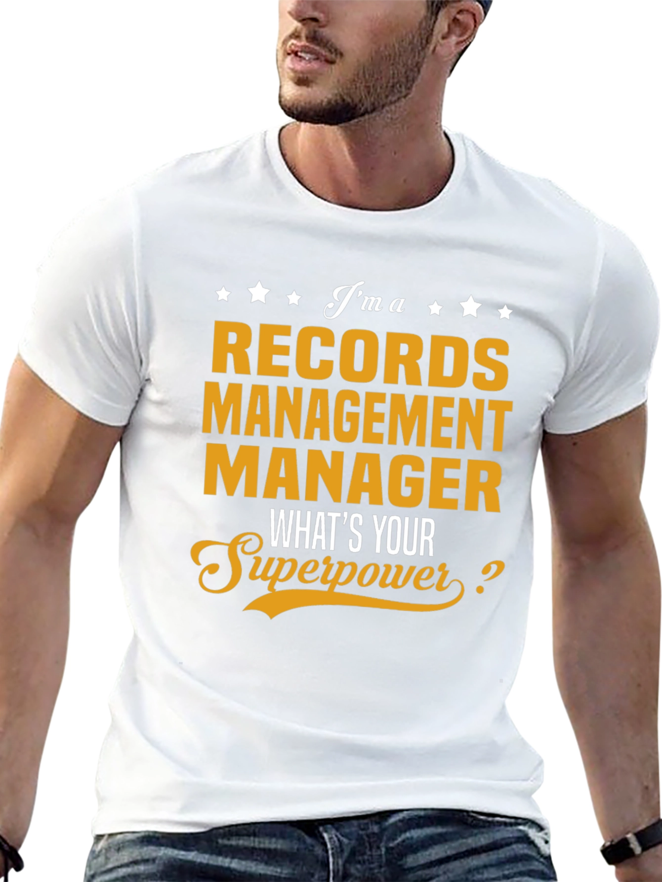 Records Management Manager Superpower T-Shirt