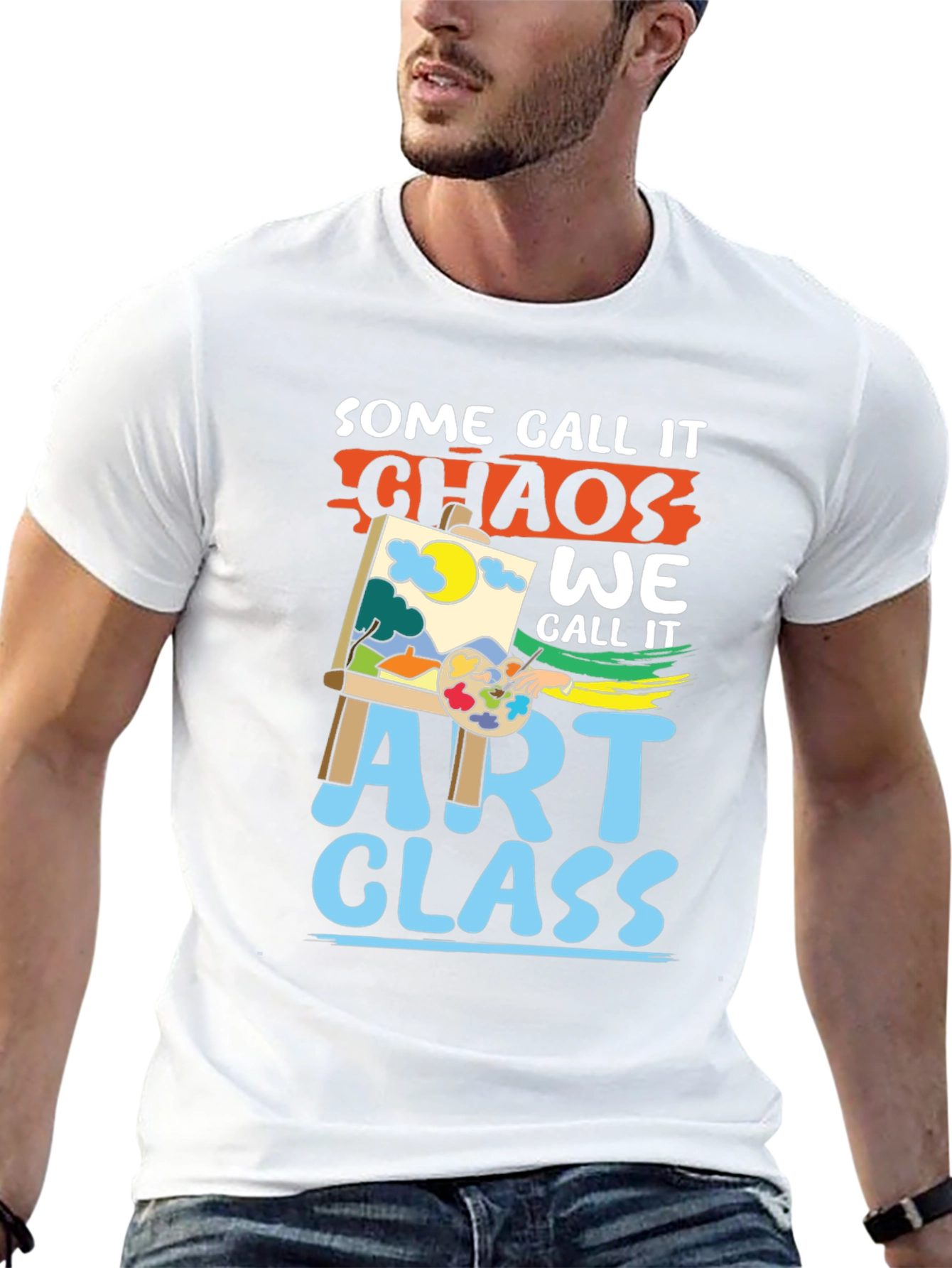 Art Class Chaos T-Shirt - Funny Artist Tee