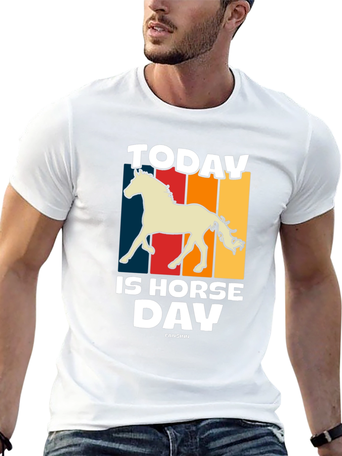 Today Is Horse Day Graphic Tee