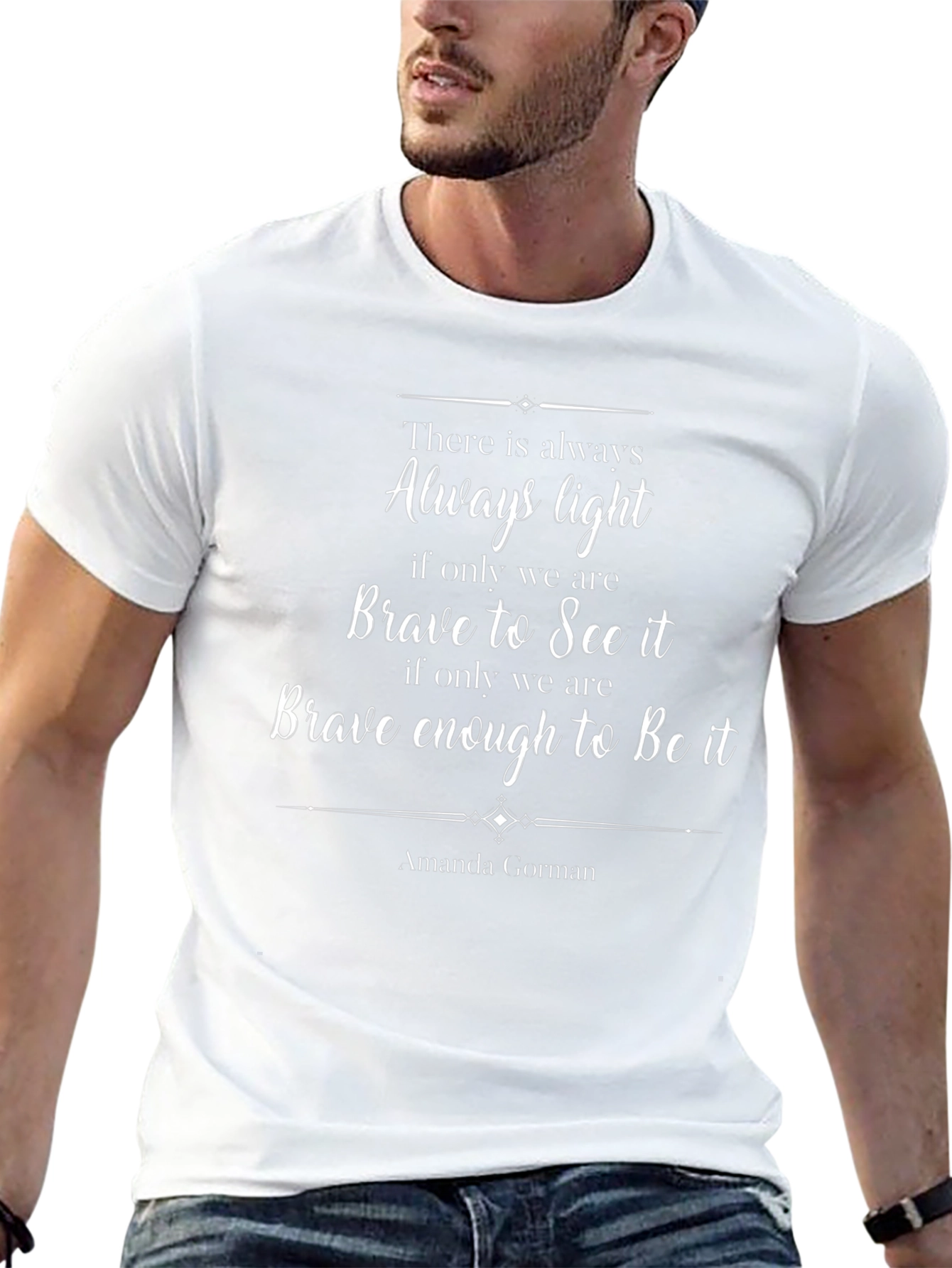 Amanda Gorman Quote T-Shirt - Always Light