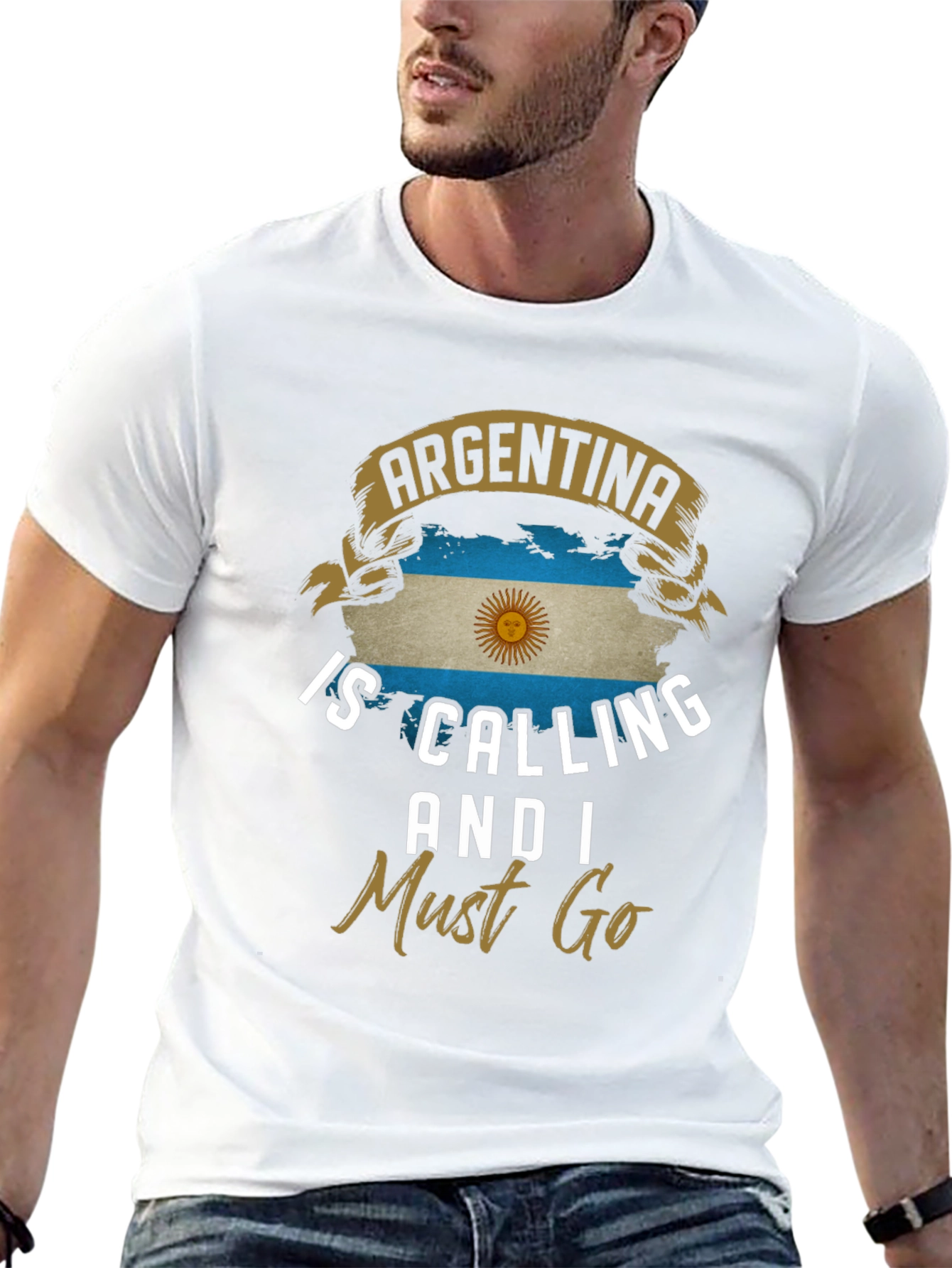 Argentina Calling T-Shirt - Travel Graphic Tee