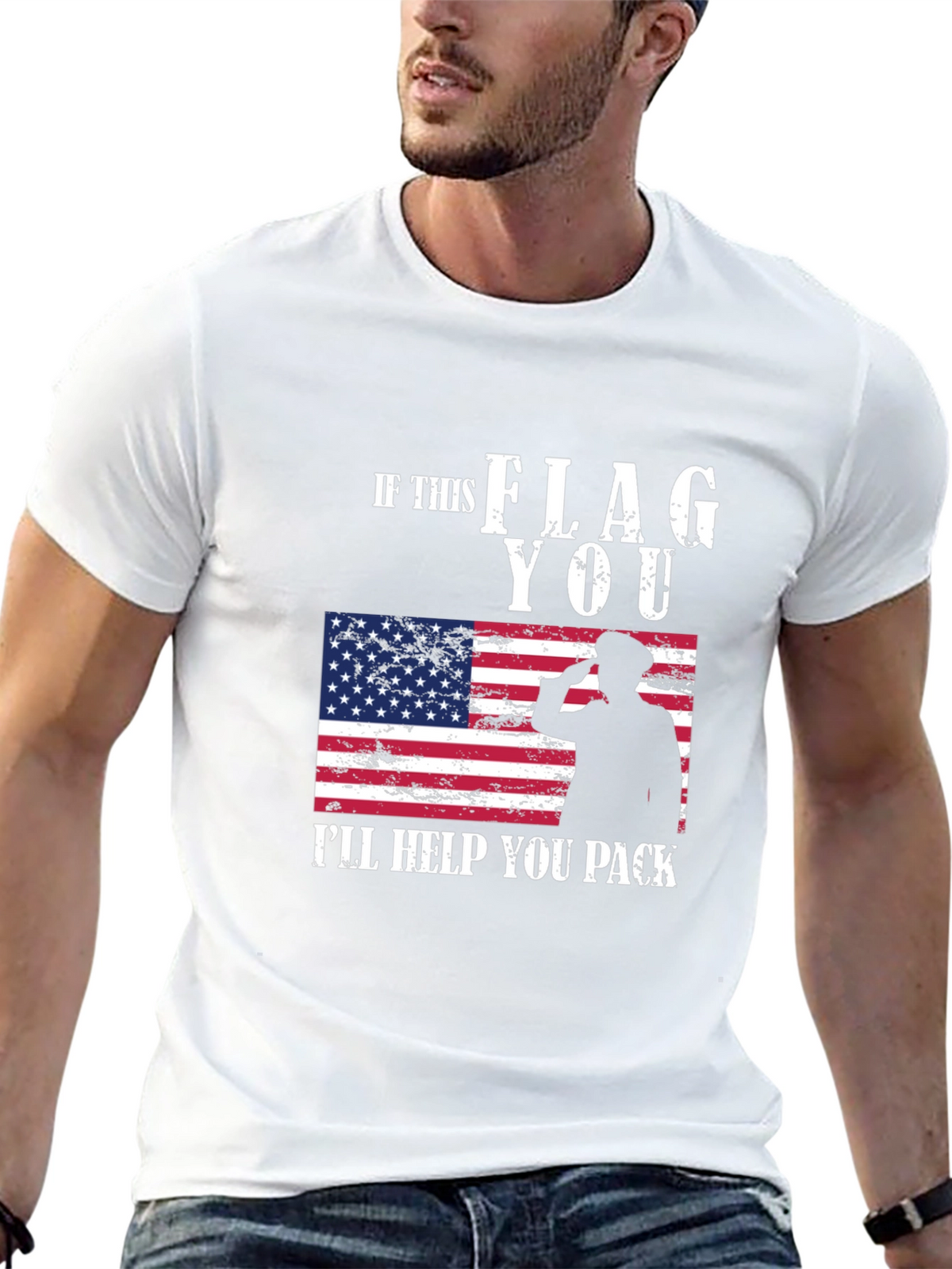 Patriotic If This Flag Offends You T-Shirt