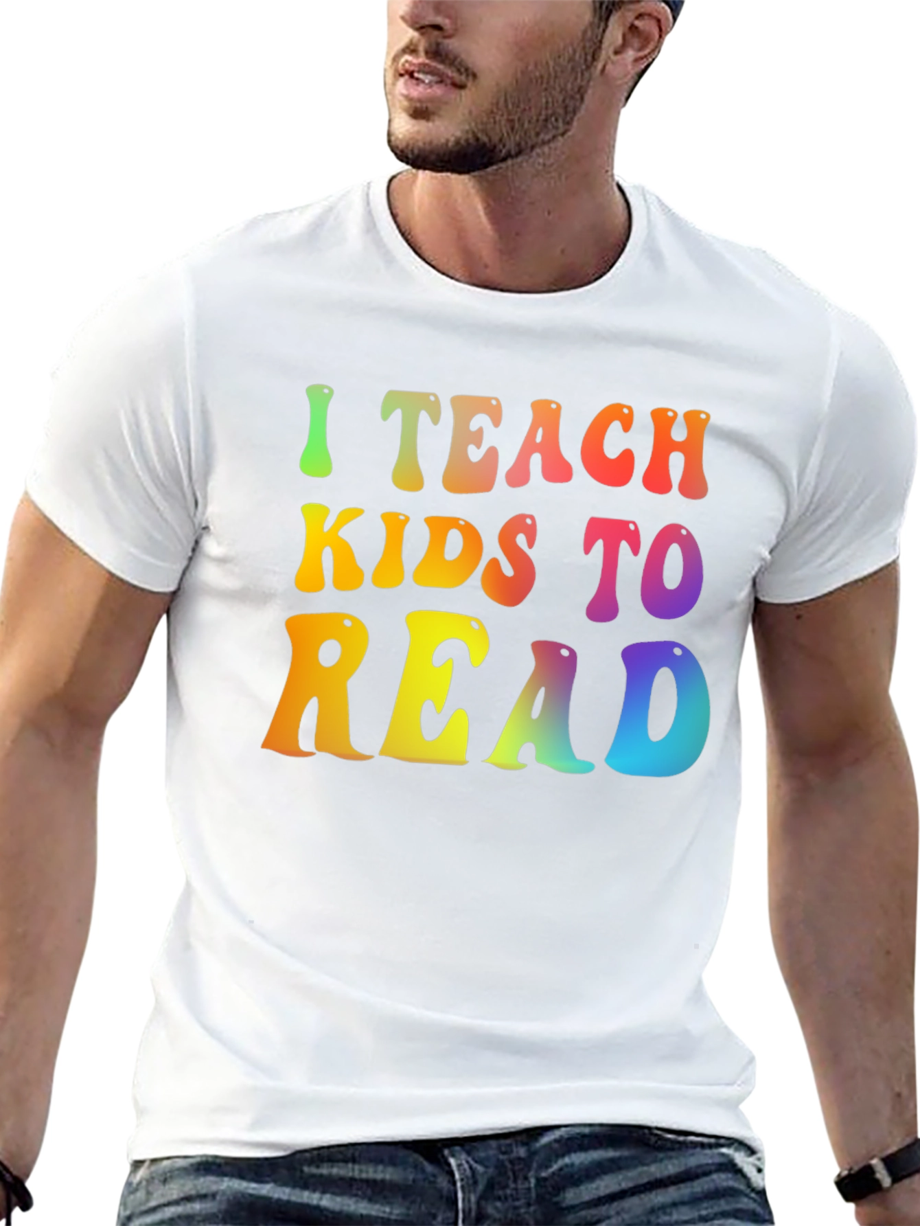 I Teach Kids To Read - Retro T-Shirt