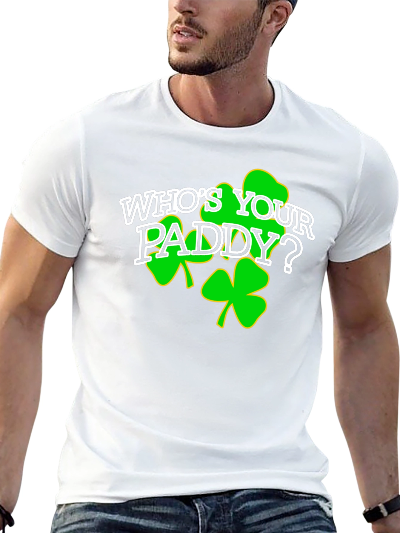 Whos Your Paddy? St. Patricks Day Black T-Shirt