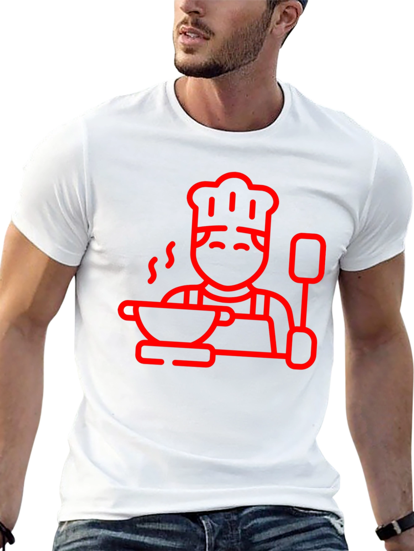 Chef Graphic T-Shirt - Cooking Passion