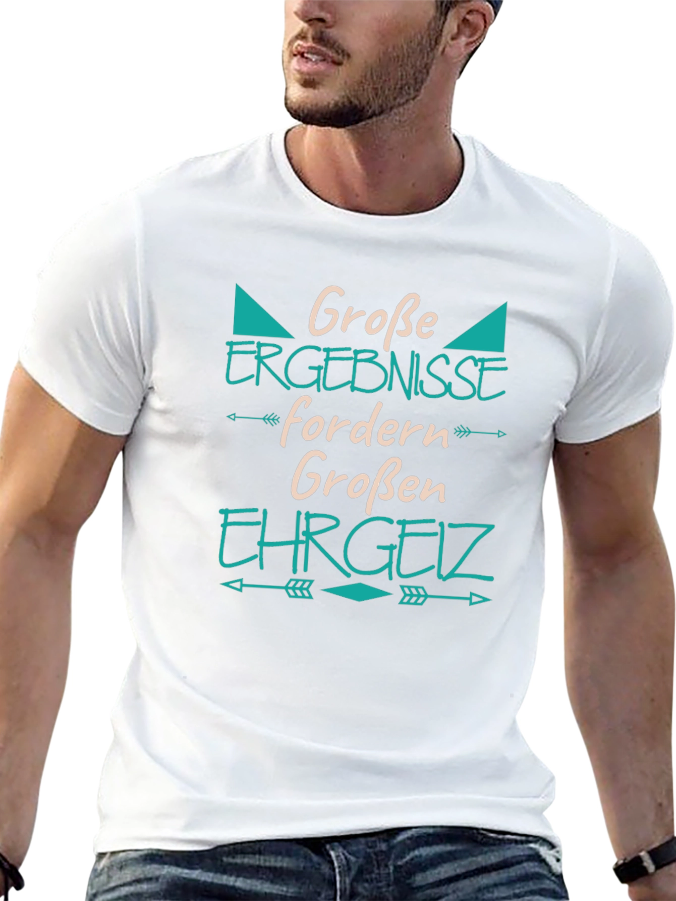 Motivational German Text T-Shirt