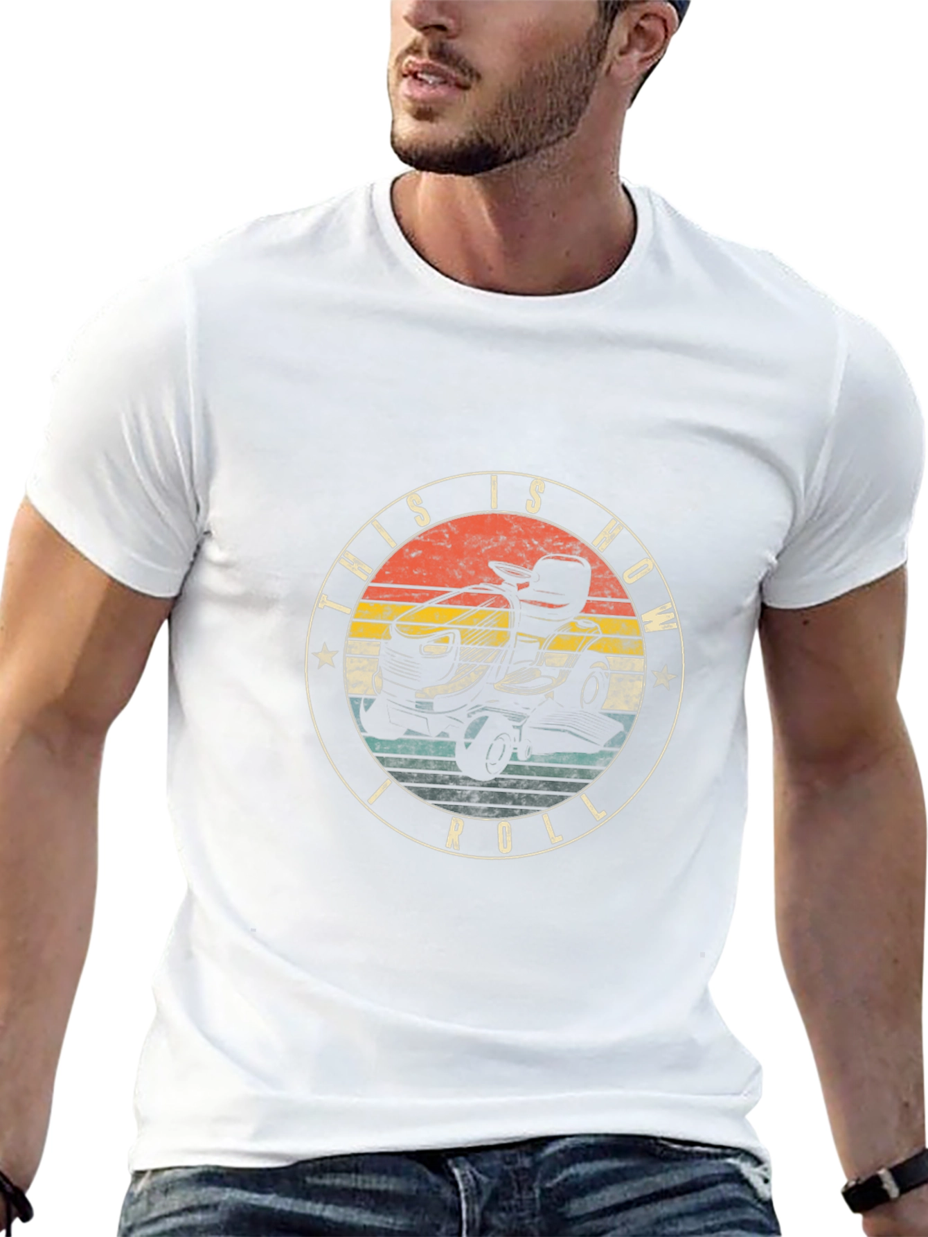 This is How I Roll Lawn Mower T-Shirt