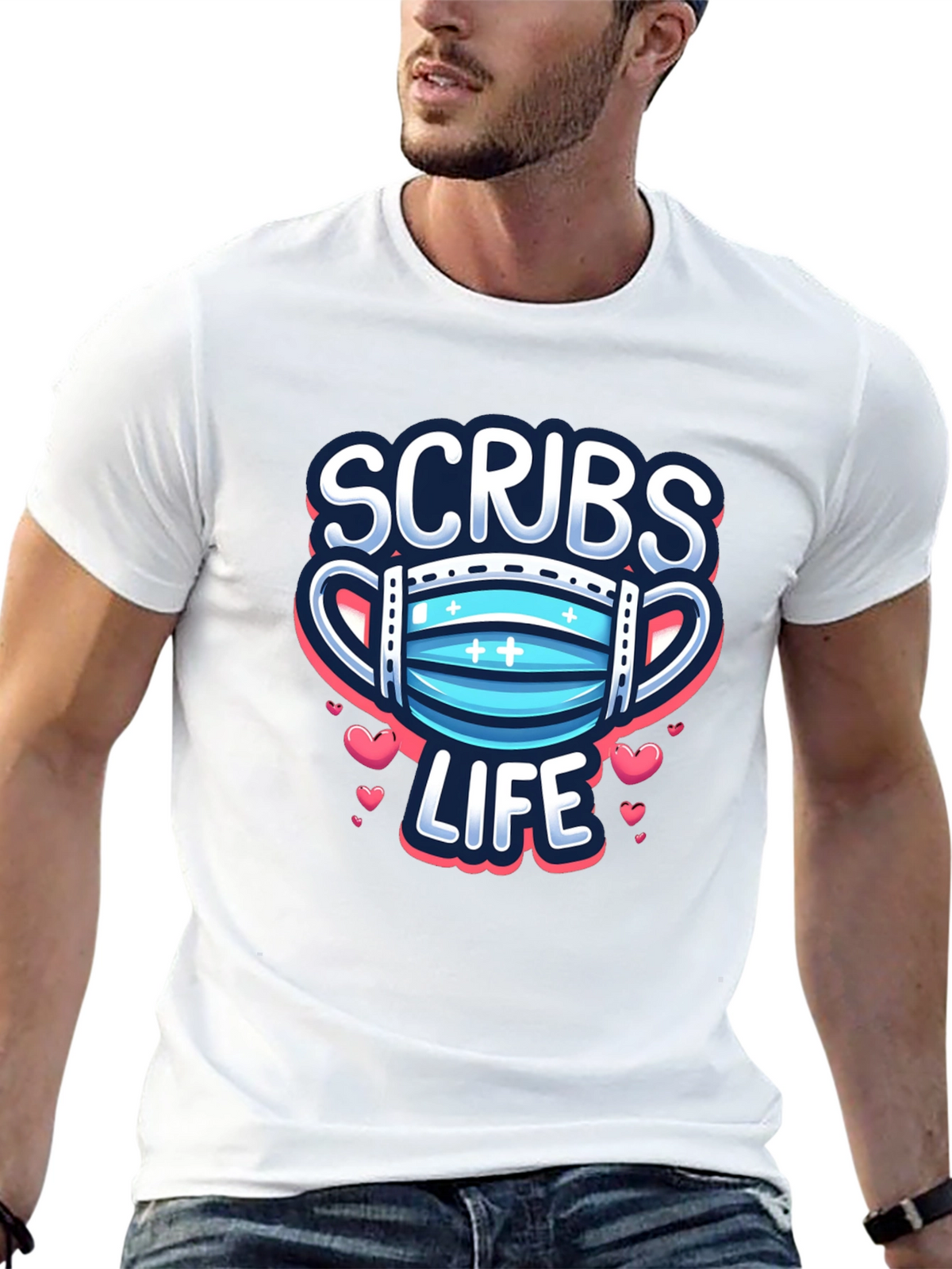 Scrubs Life Graphic Tee
