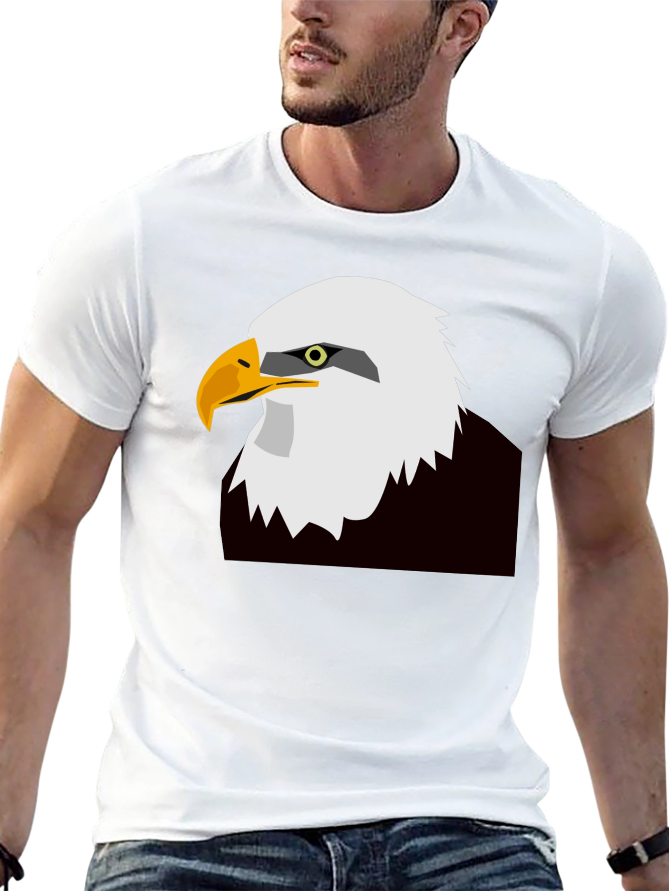 Eagle Graphic Tee - Cool Bird Design