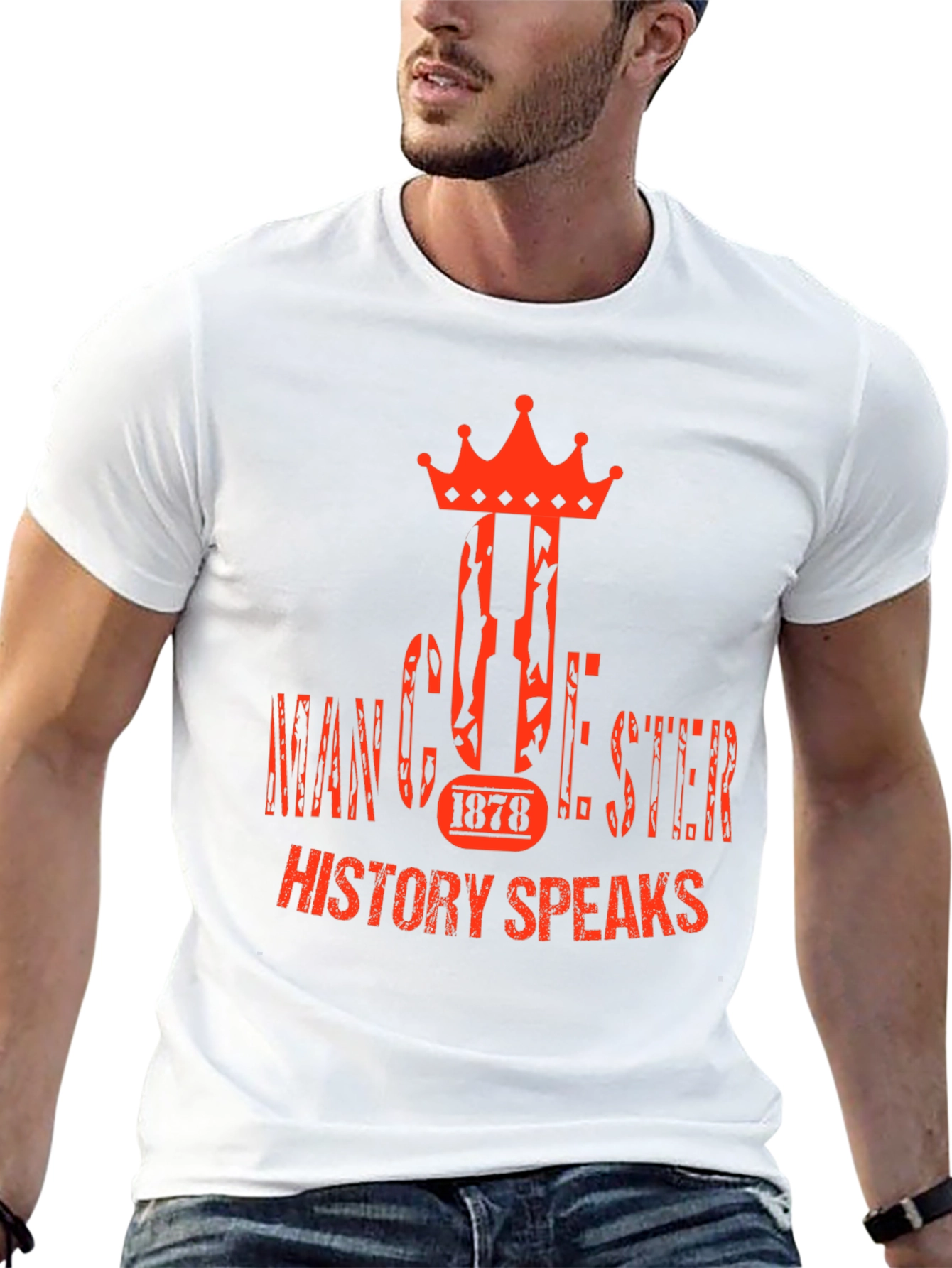 Manchester History Speaks Graphic Tee