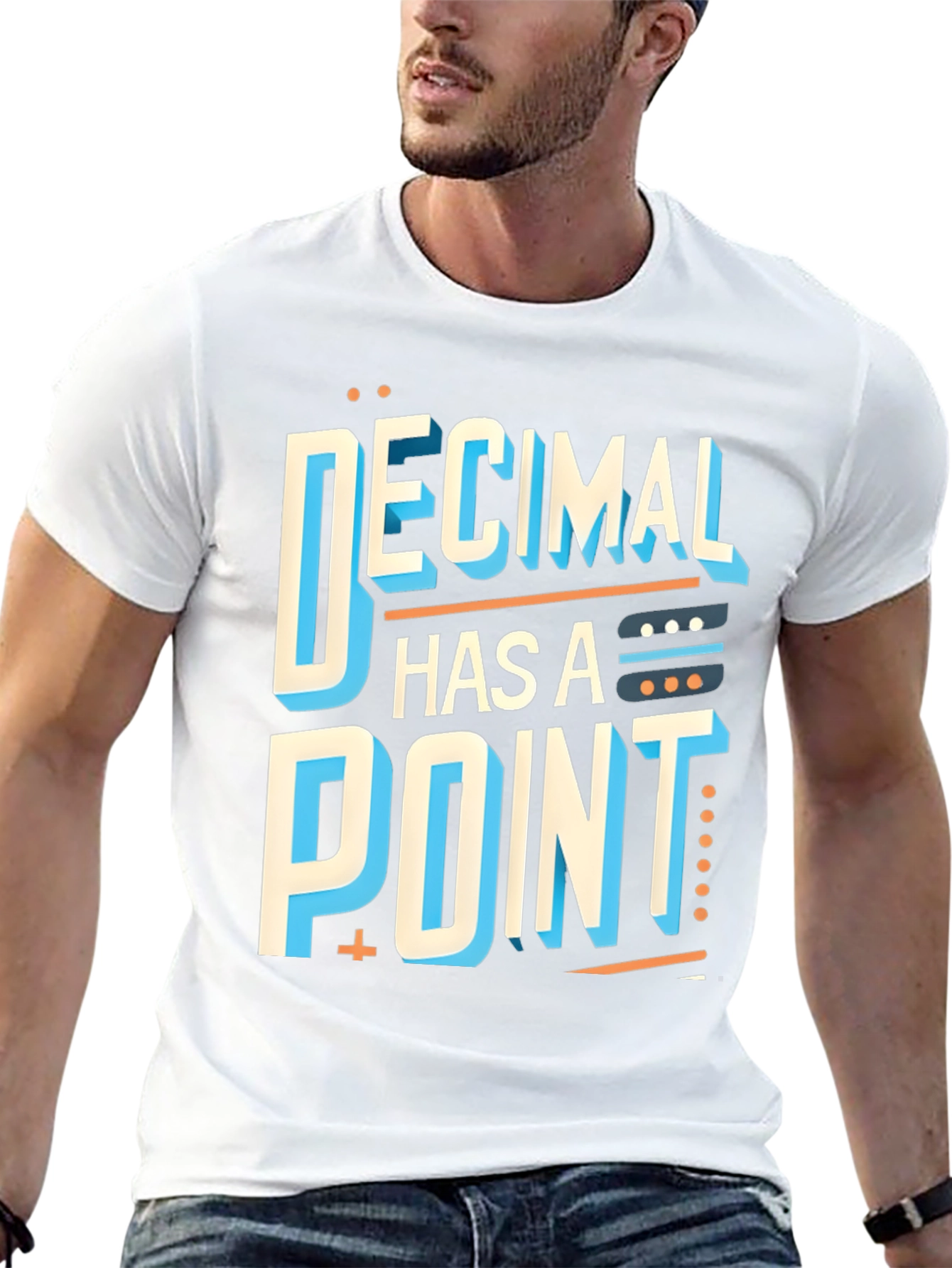 Decimal Has A Point Graphic Tee