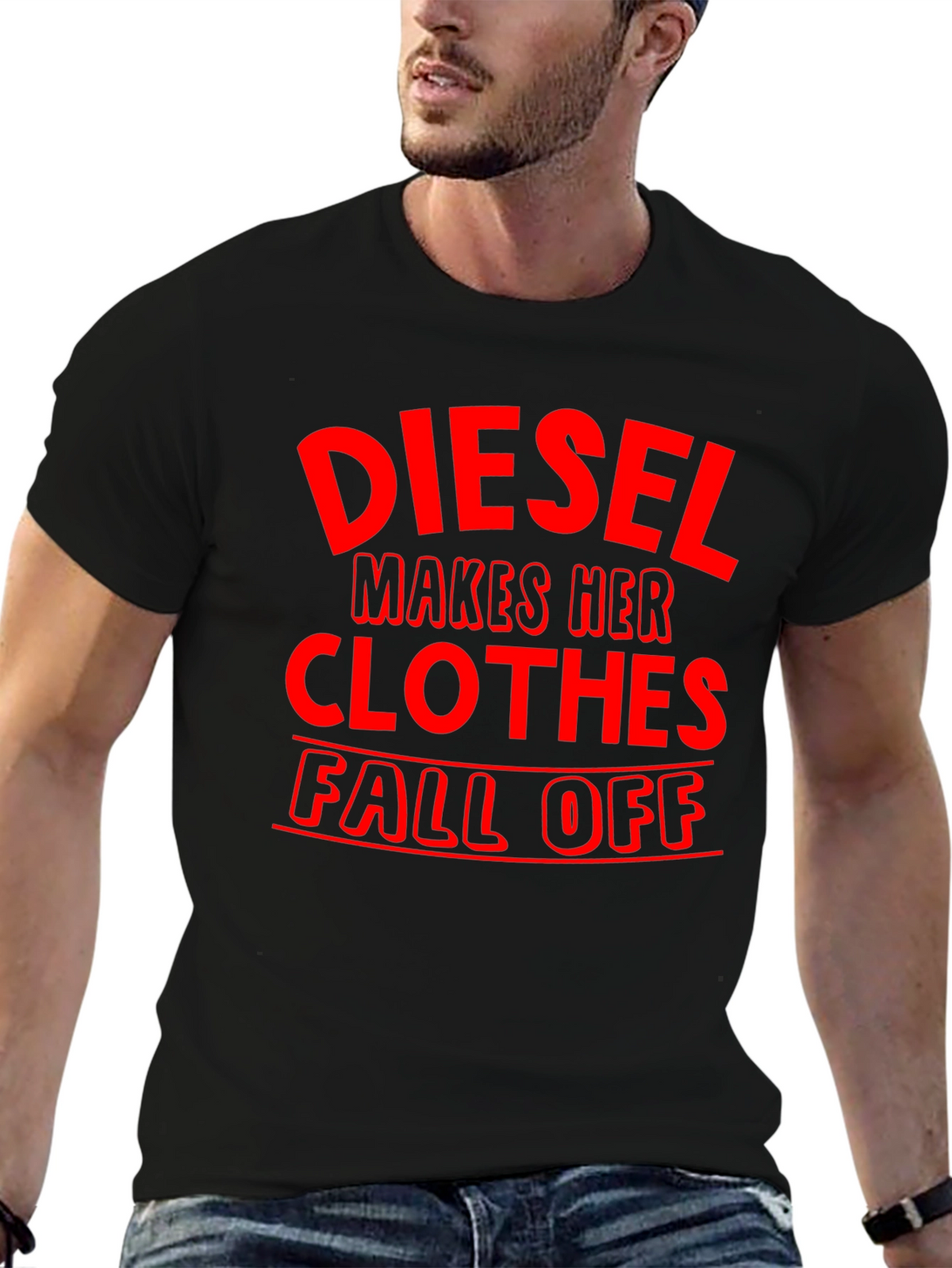 Diesel Makes Her Clothes Fall Off T-Shirt
