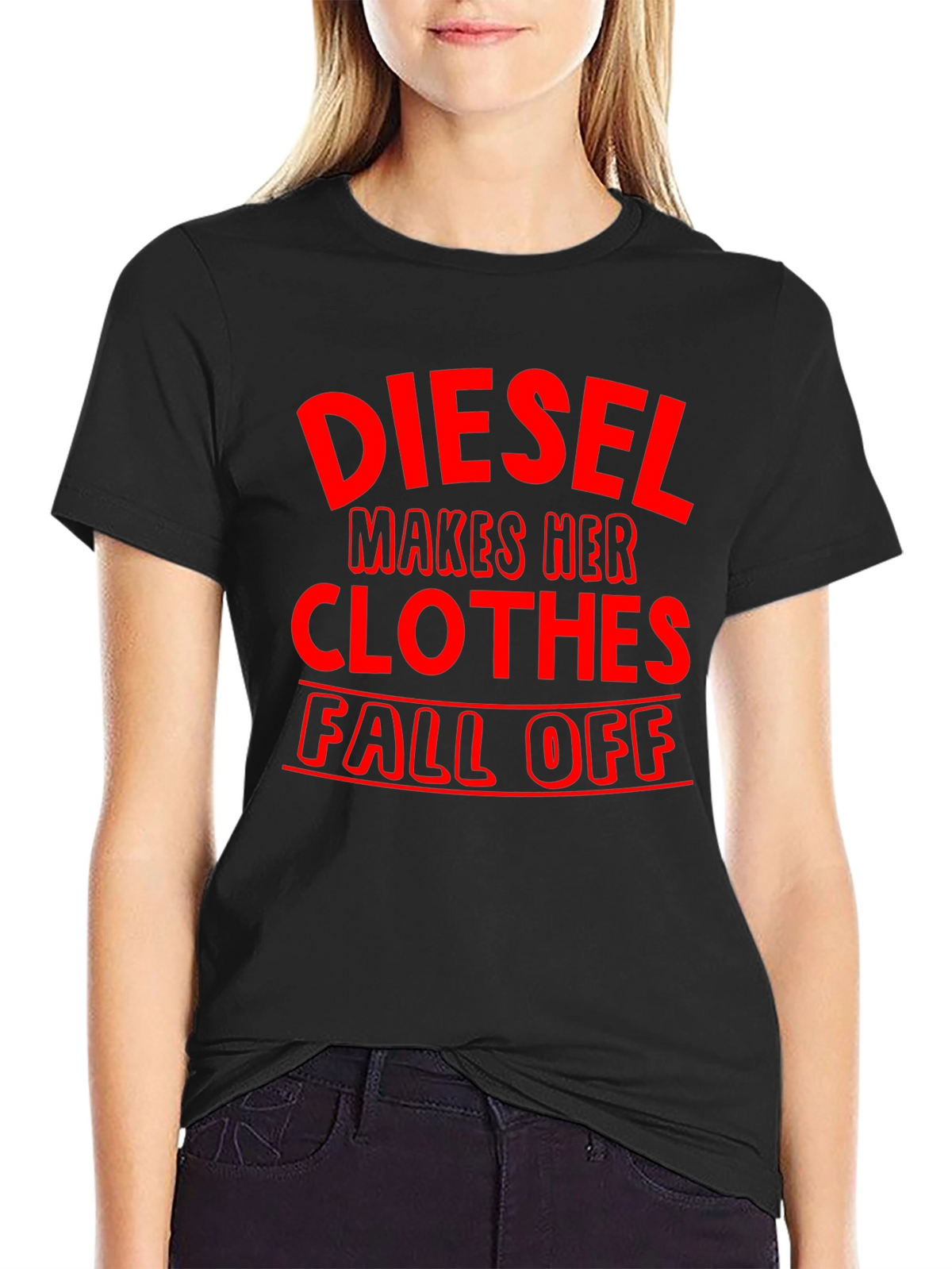 Diesel Makes Her Clothes Fall Off T-Shirt