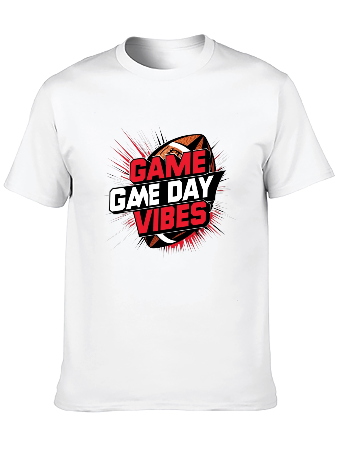 Game Day Vibes Football Graphic Tee
