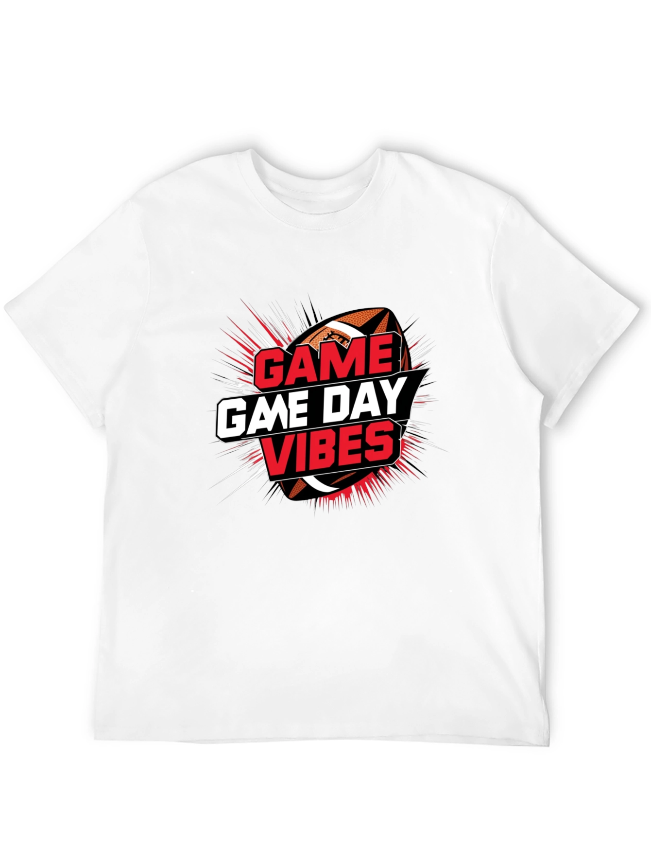 Game Day Vibes Football Graphic Tee