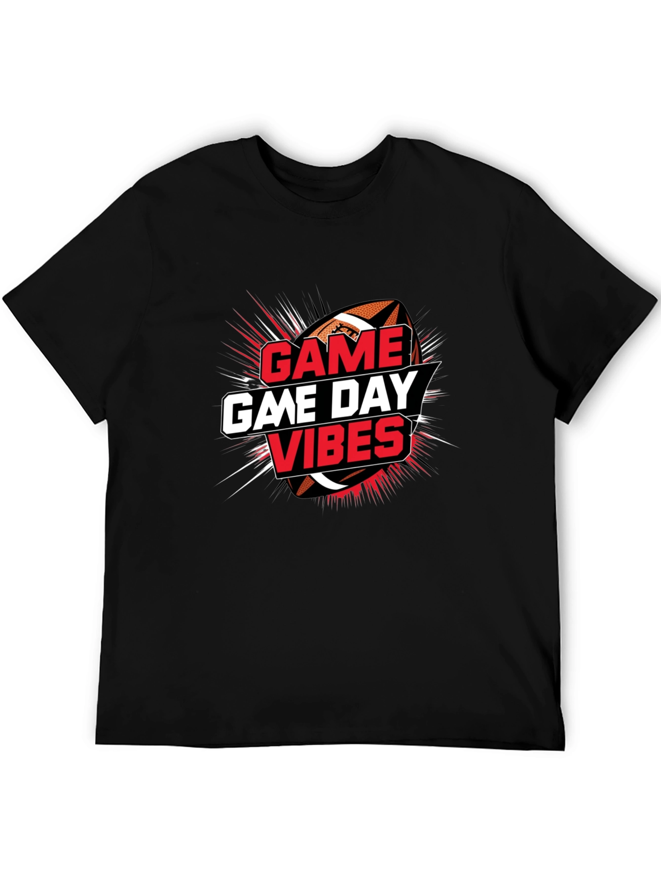 Game Day Vibes Football Graphic Tee