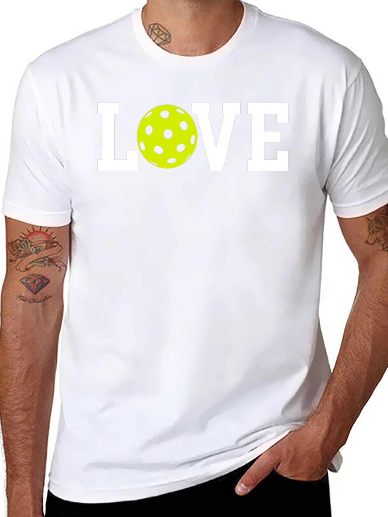 Pickleball LOVE T-Shirt - Stylish & Comfortable