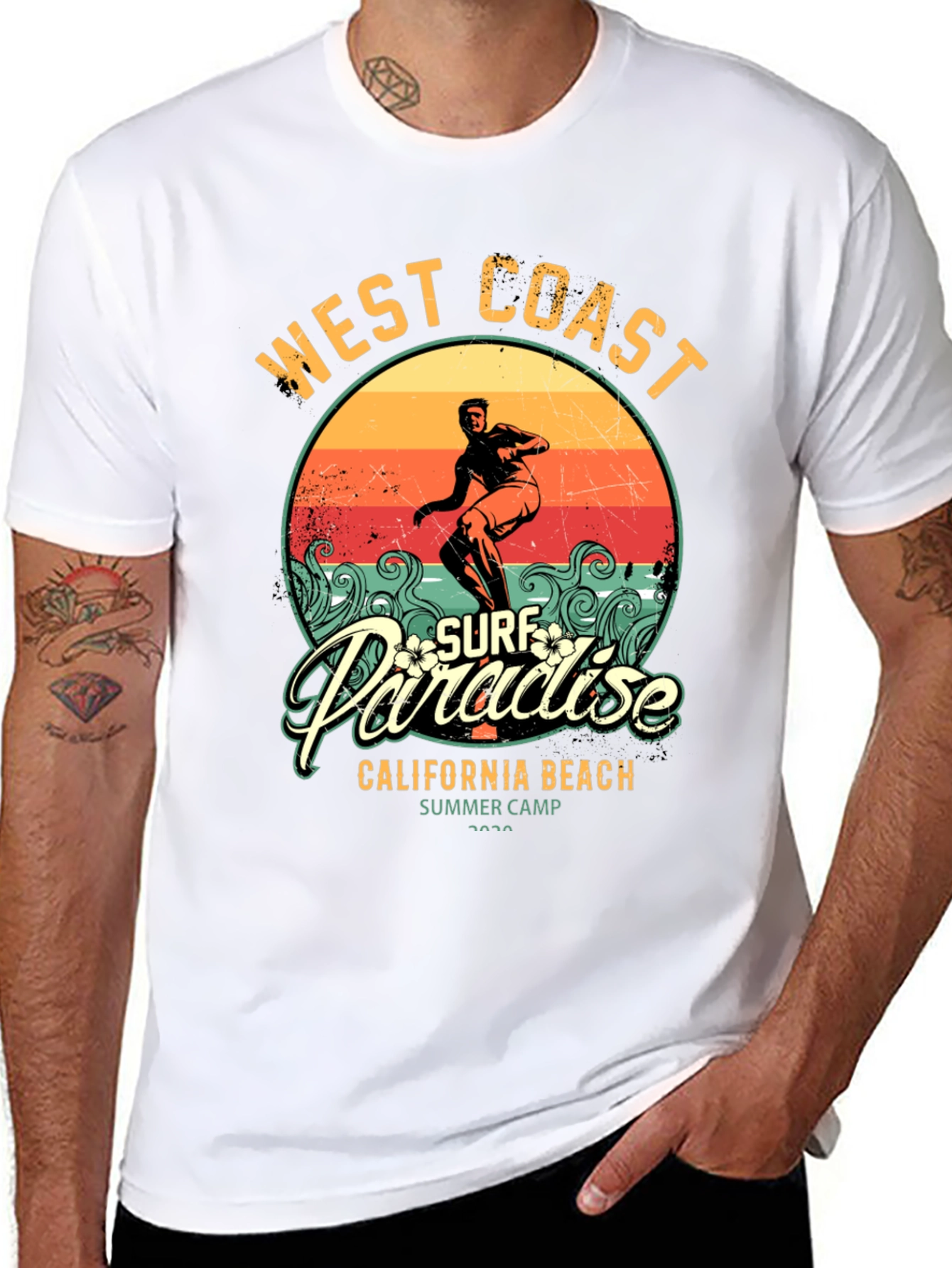 West Coast Surf Paradise T-Shirt