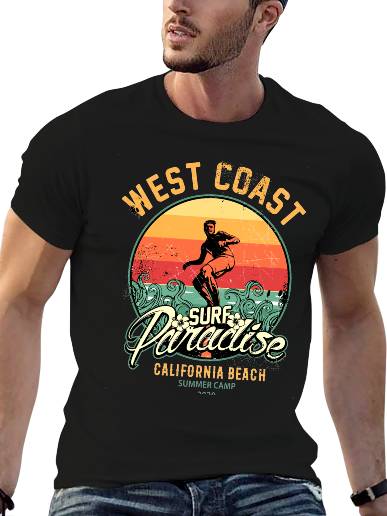 West Coast Surf Paradise T-Shirt