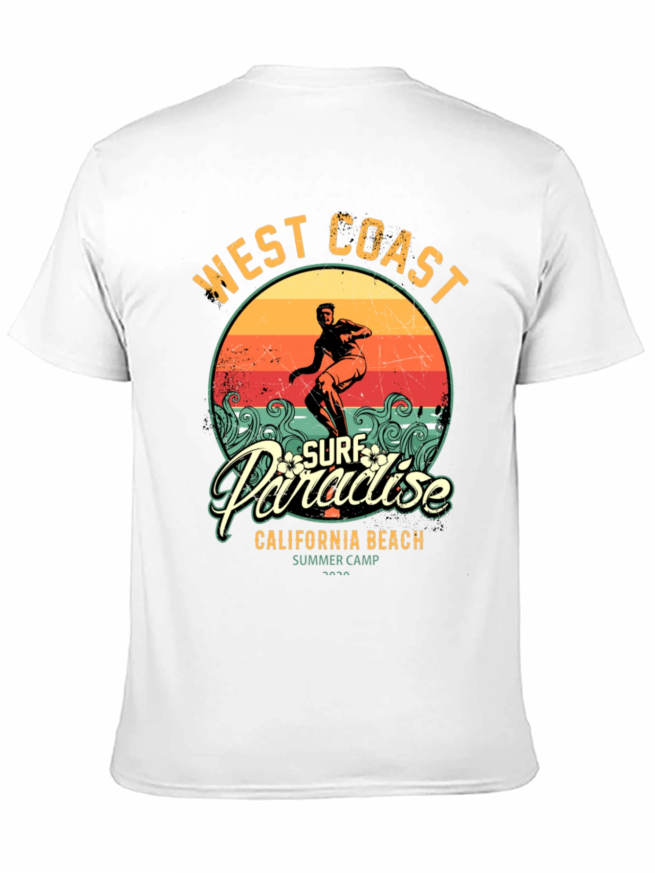 West Coast Surf Paradise T-Shirt