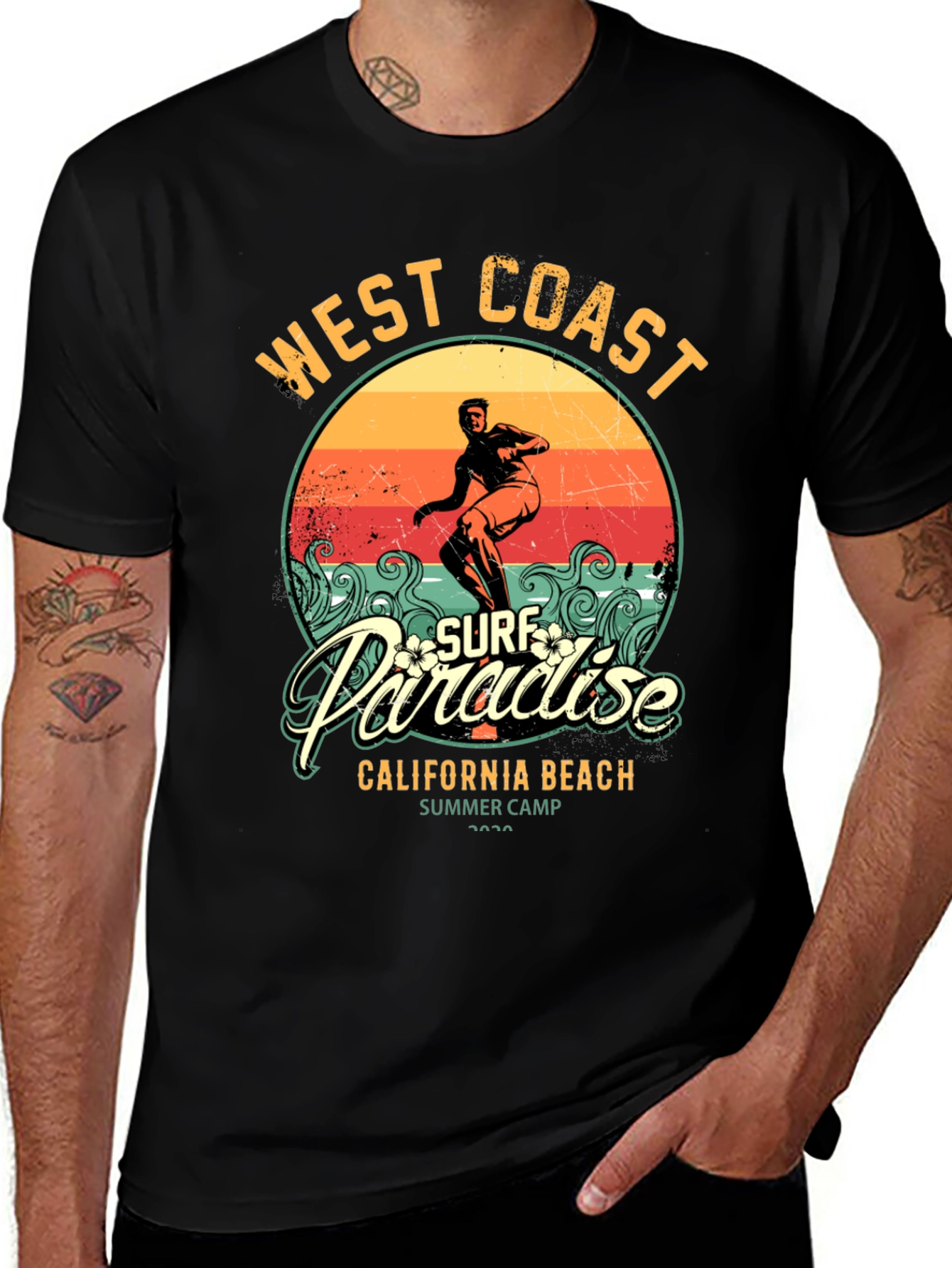 West Coast Surf Paradise T-Shirt
