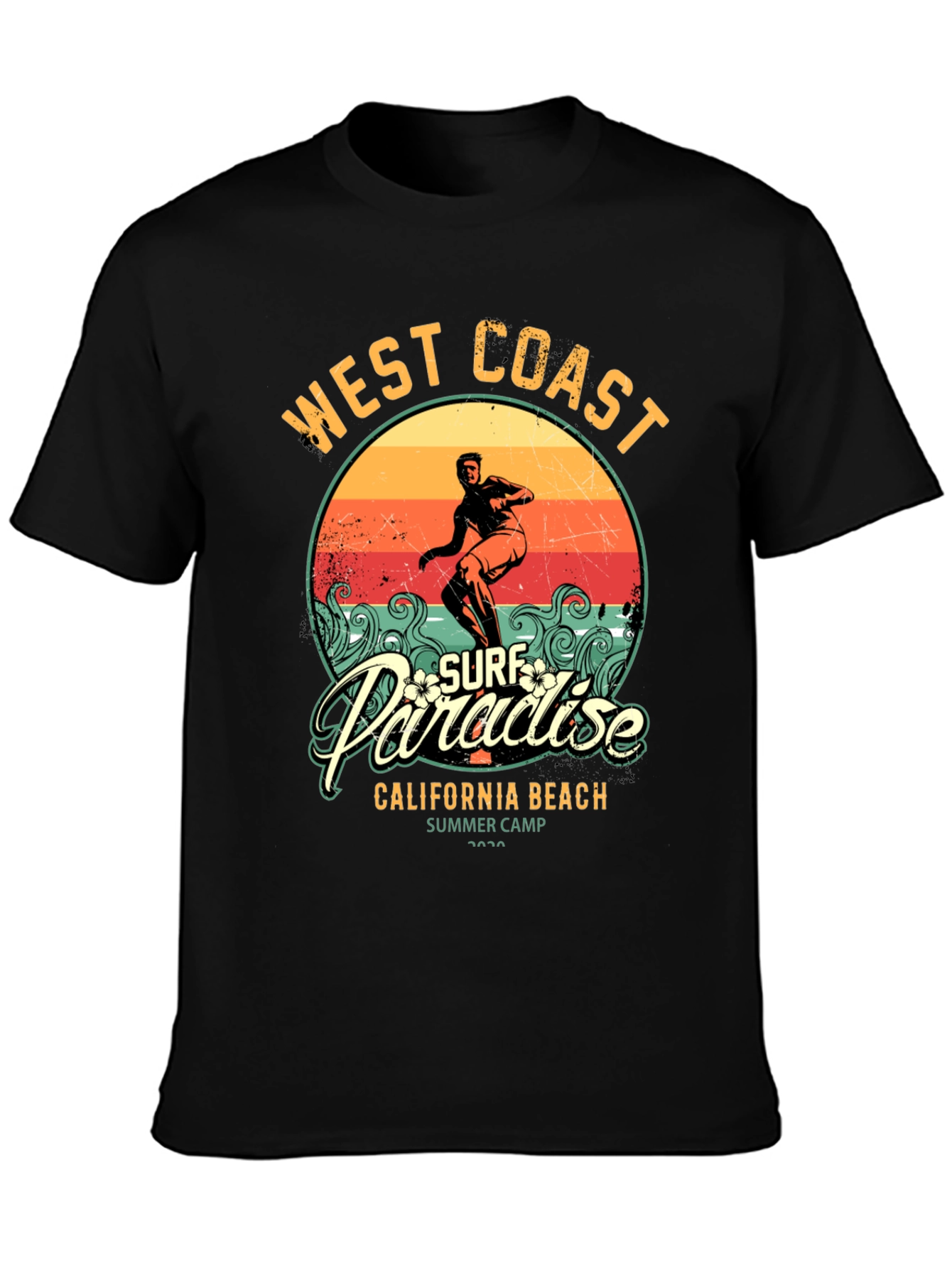 West Coast Surf Paradise T-Shirt