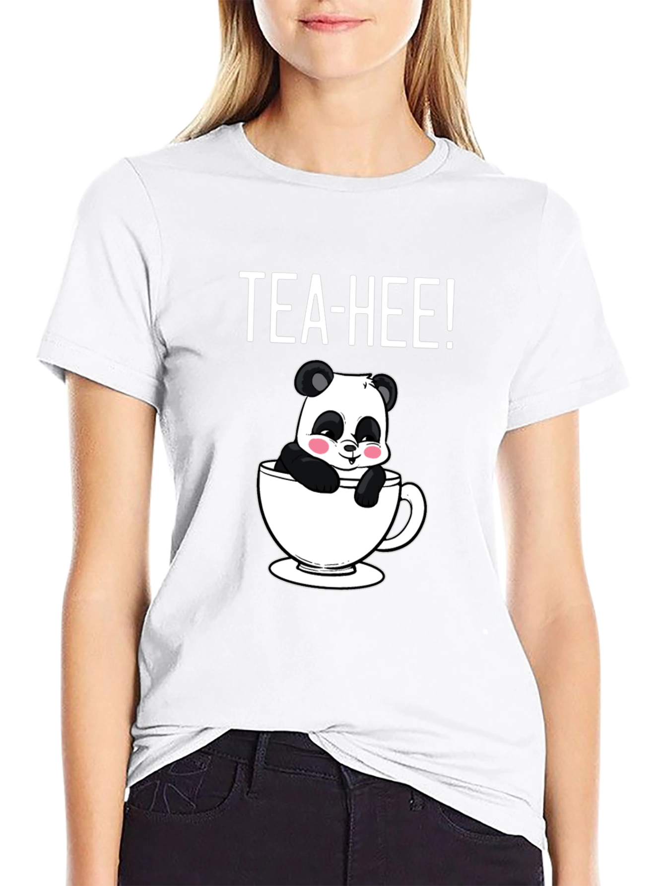 Tea-Hee! Panda Bear T-Shirt