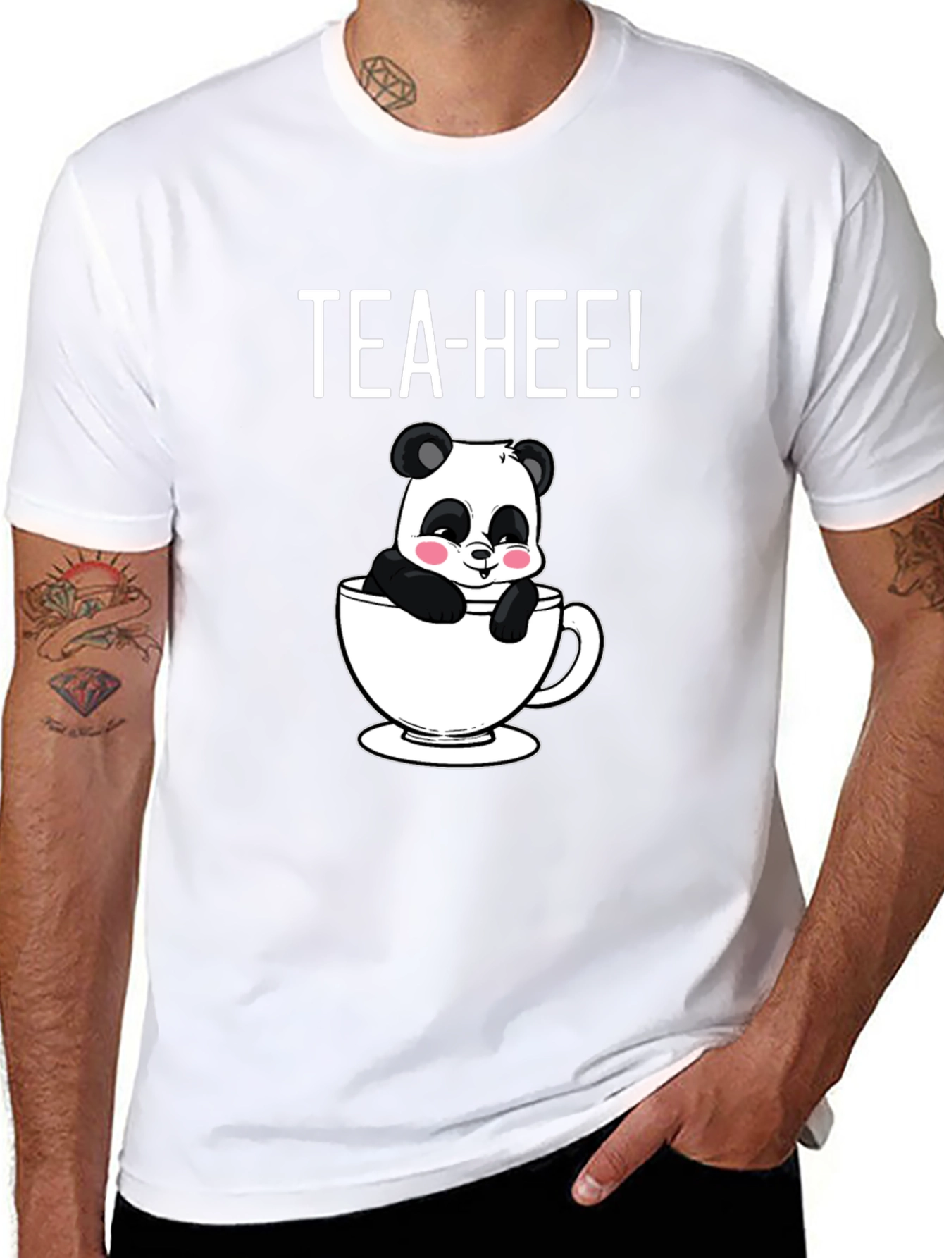 Tea-Hee! Panda Bear T-Shirt