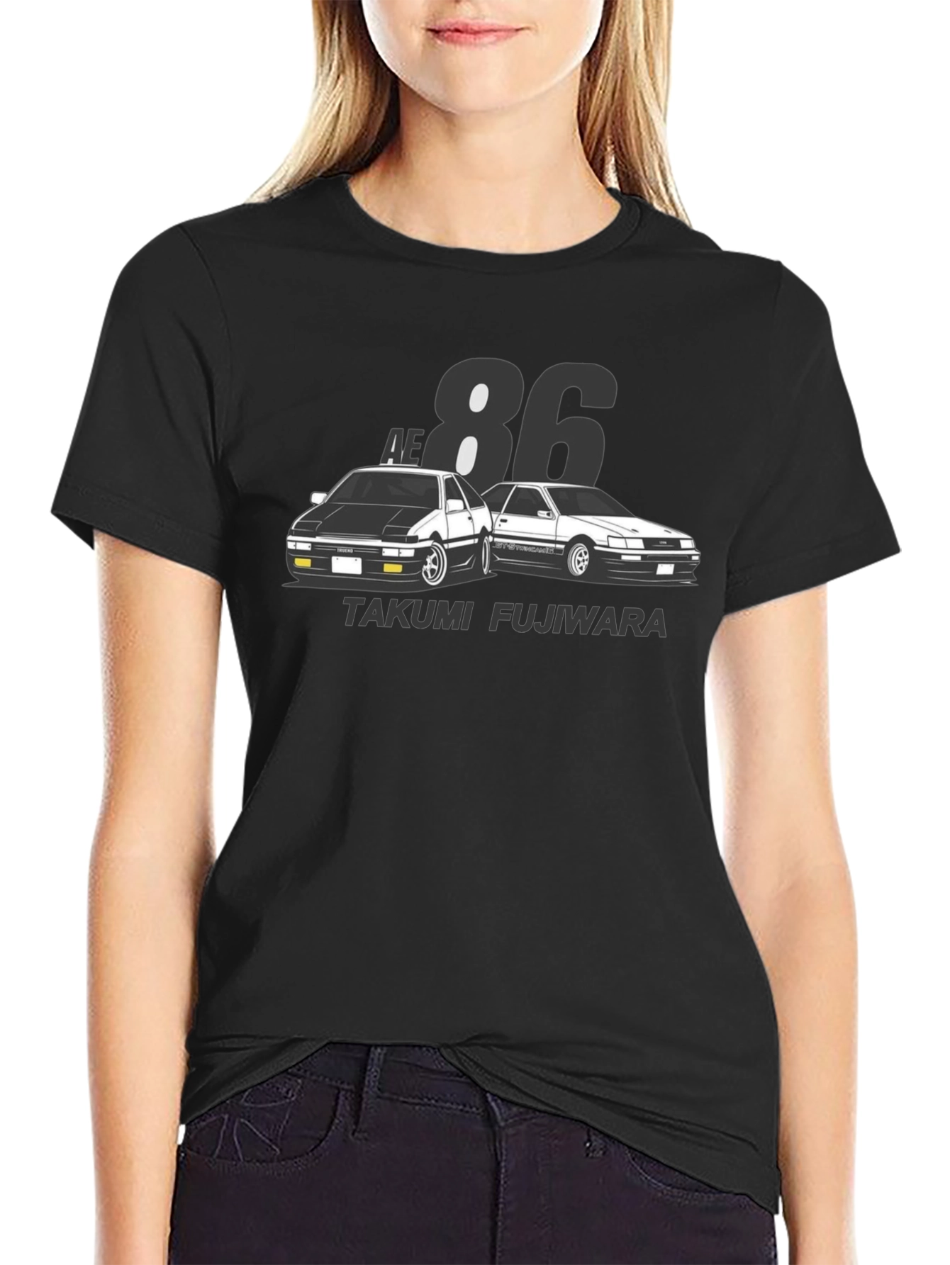 Initial D AE86 T-Shirt - Takumi Fujiwara Tribute