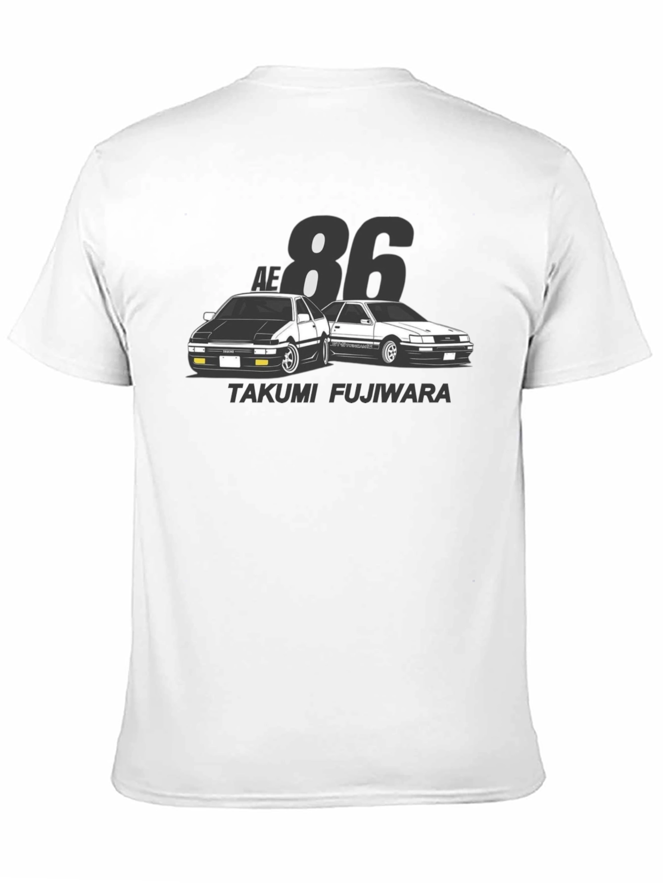 Initial D AE86 T-Shirt - Takumi Fujiwara Tribute