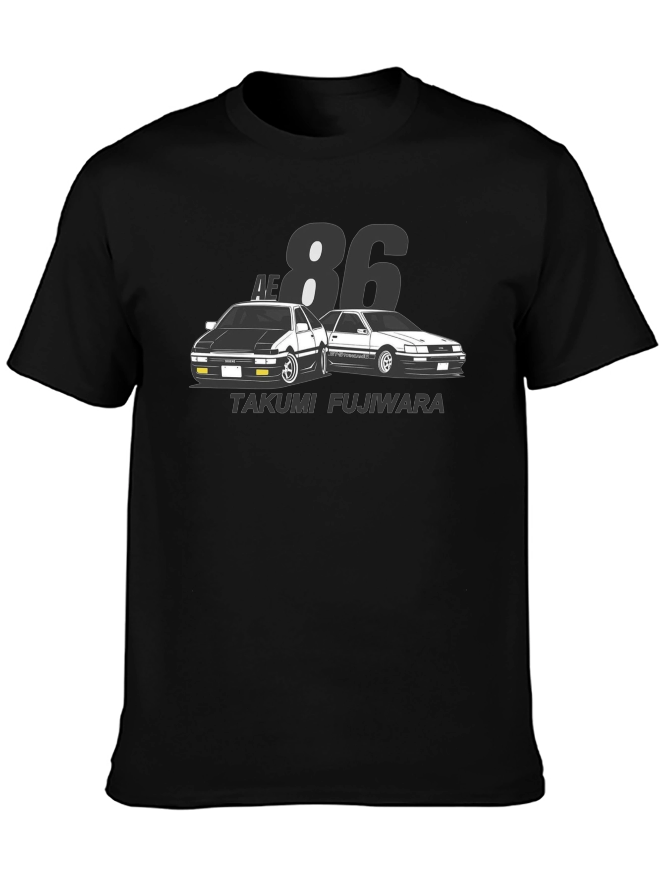 Initial D AE86 T-Shirt - Takumi Fujiwara Tribute