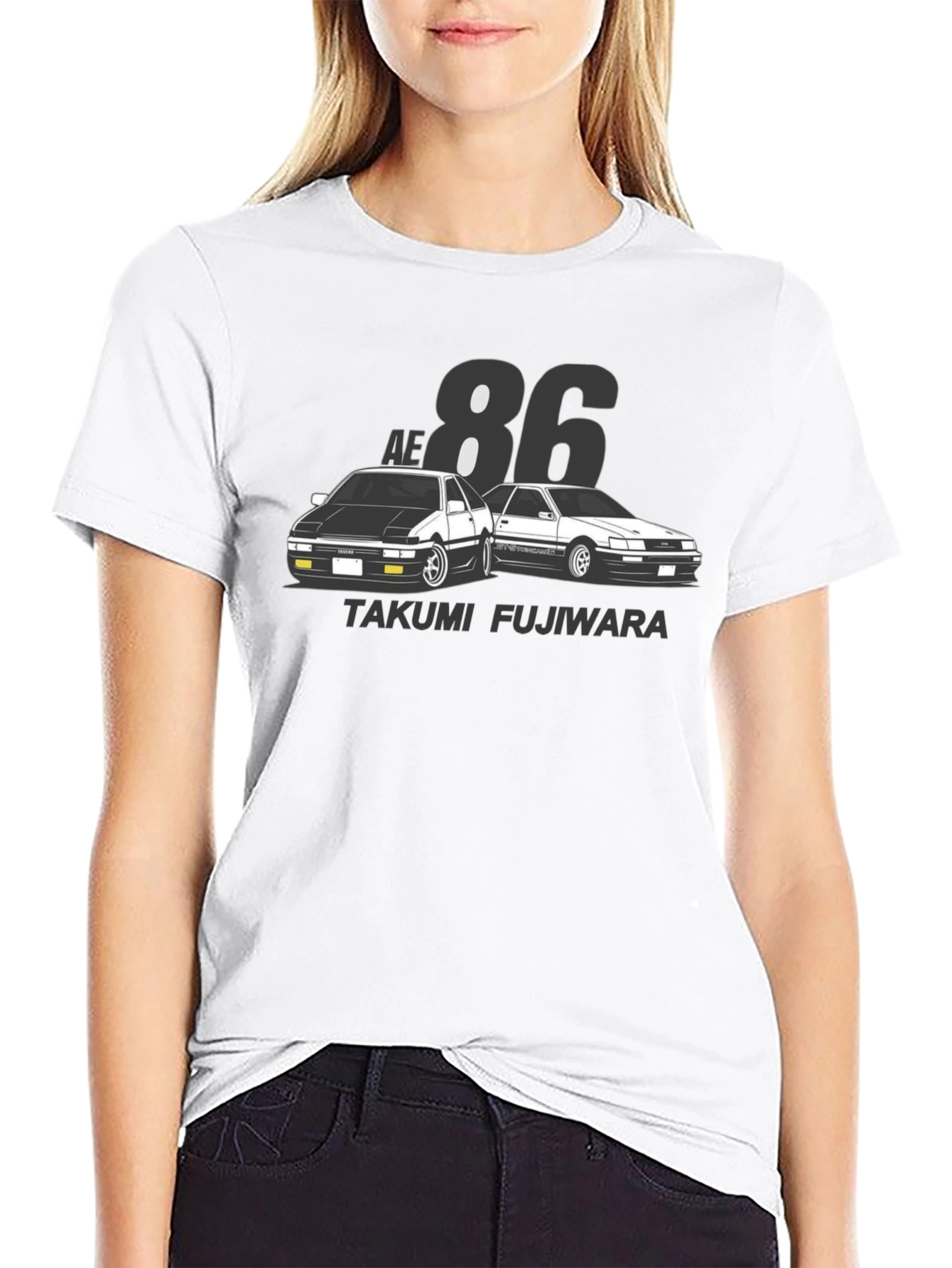 Initial D AE86 T-Shirt - Takumi Fujiwara Tribute