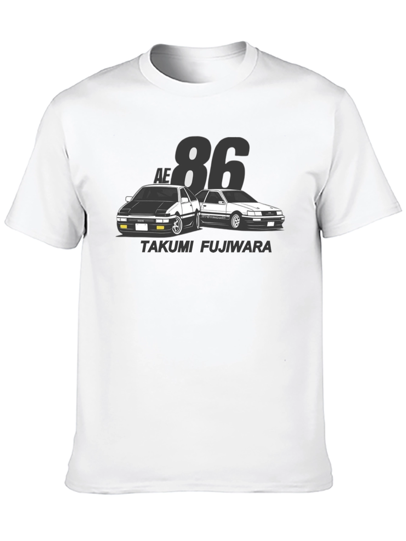 Initial D AE86 T-Shirt - Takumi Fujiwara Tribute