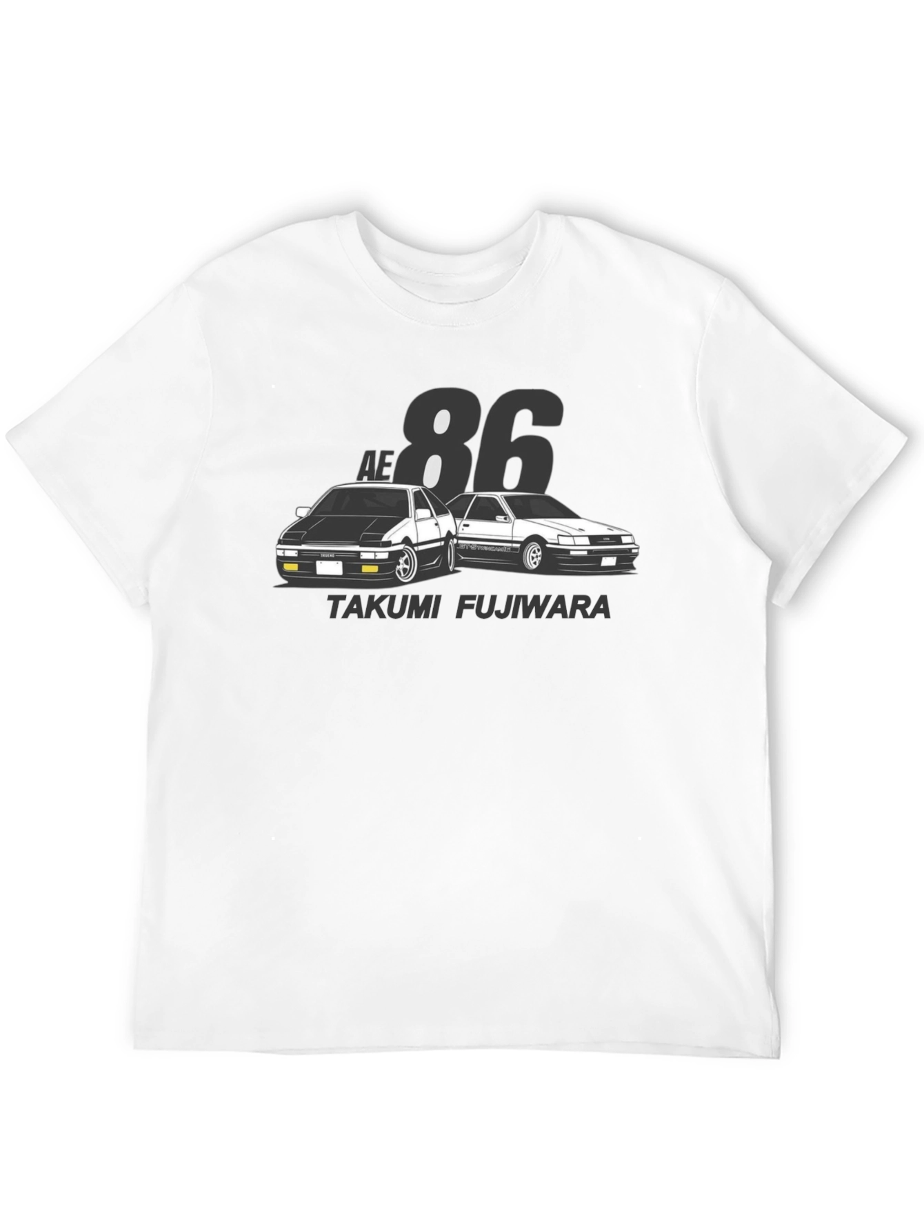 Initial D AE86 T-Shirt - Takumi Fujiwara Tribute