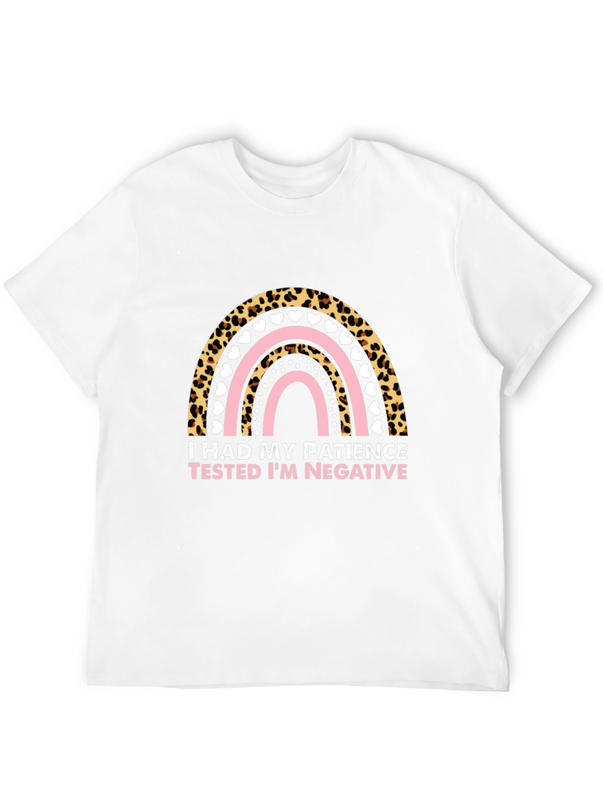 Humorous No Patience Graphic Tee