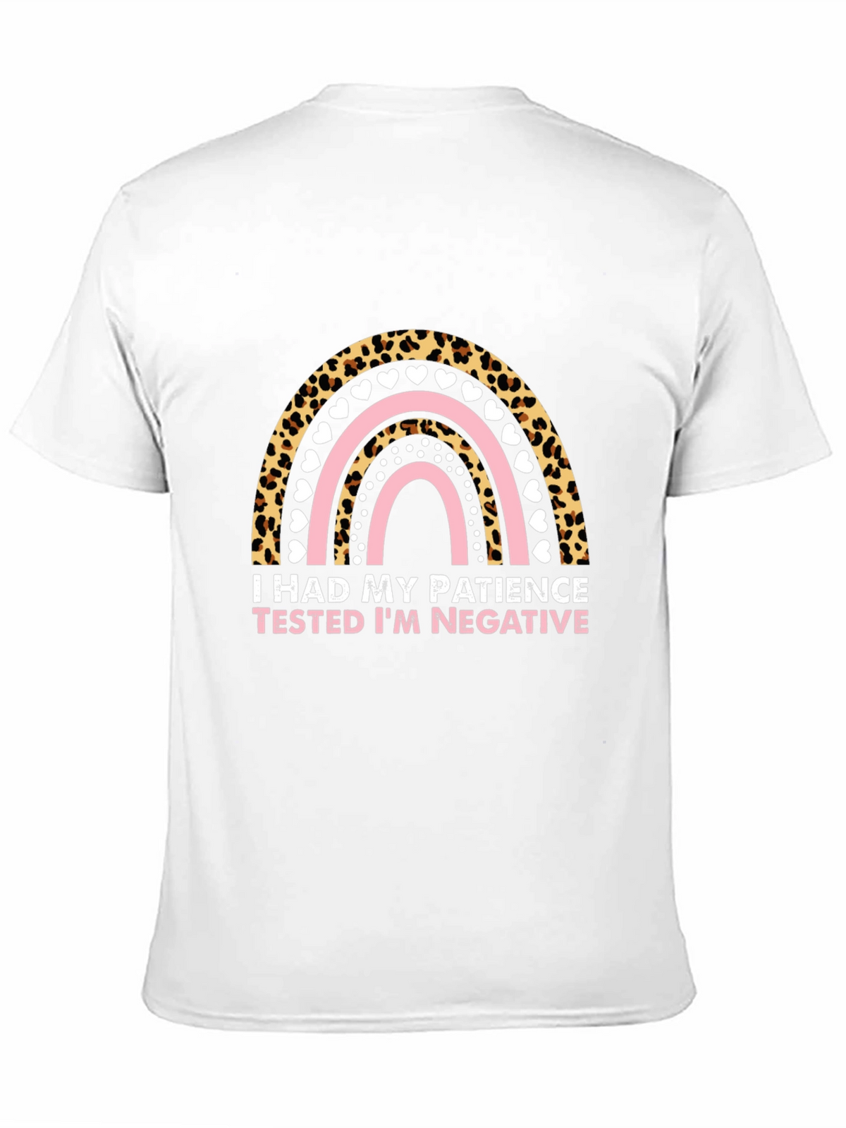 Humorous No Patience Graphic Tee