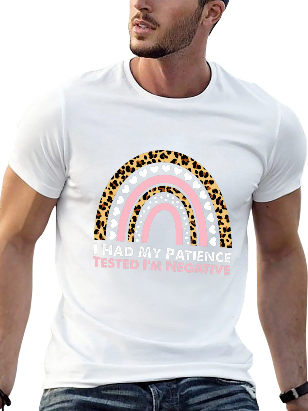 Humorous No Patience Graphic Tee