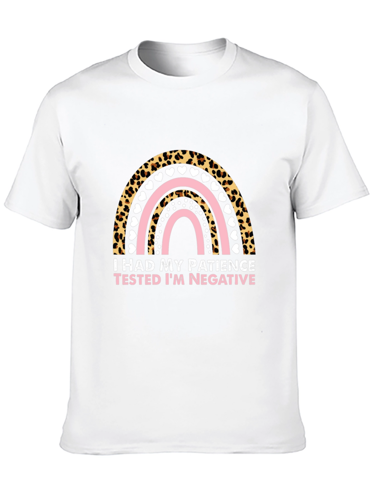 Humorous No Patience Graphic Tee