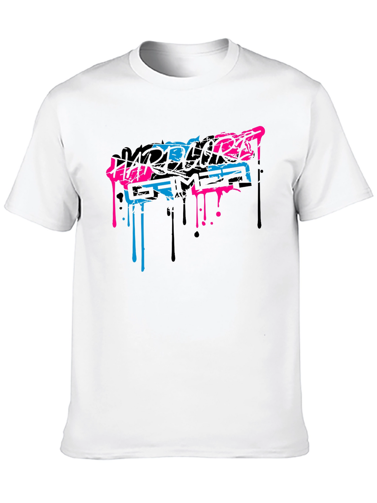 Hardcore Gamer Black T-Shirt